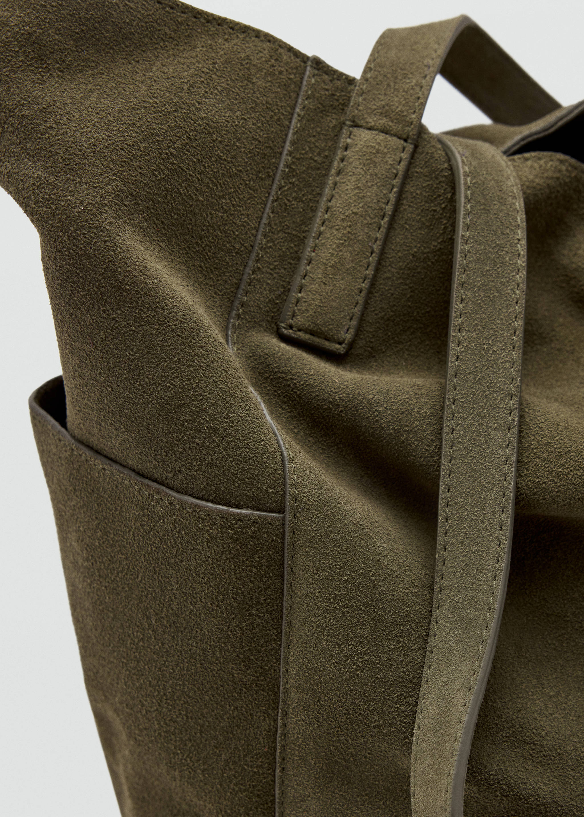 Leather shopper bag - Details of the article 1