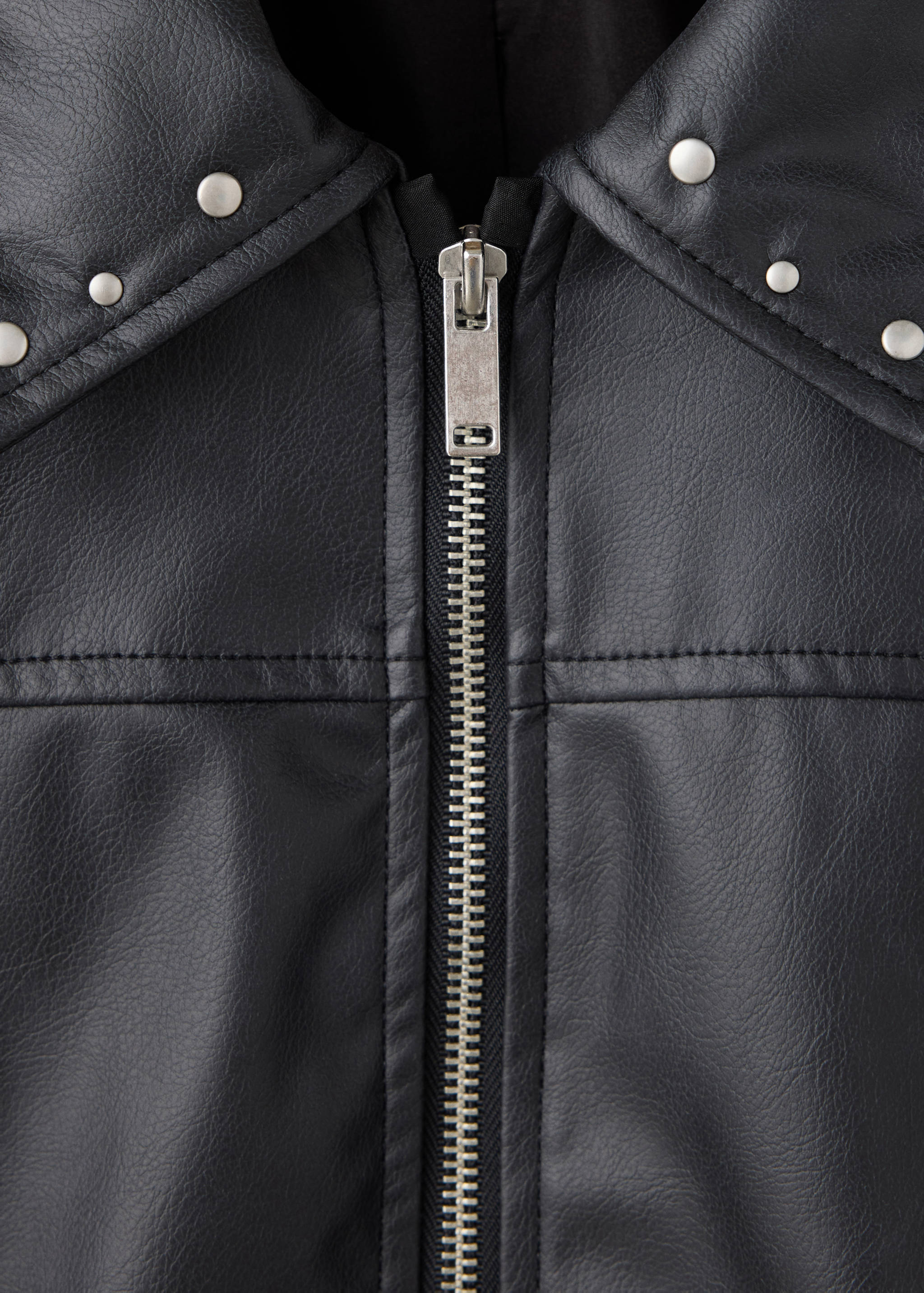 Veste effet cuir à clous - Détail de l'article 8