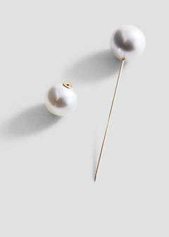 Pearl brooch — Gold 5