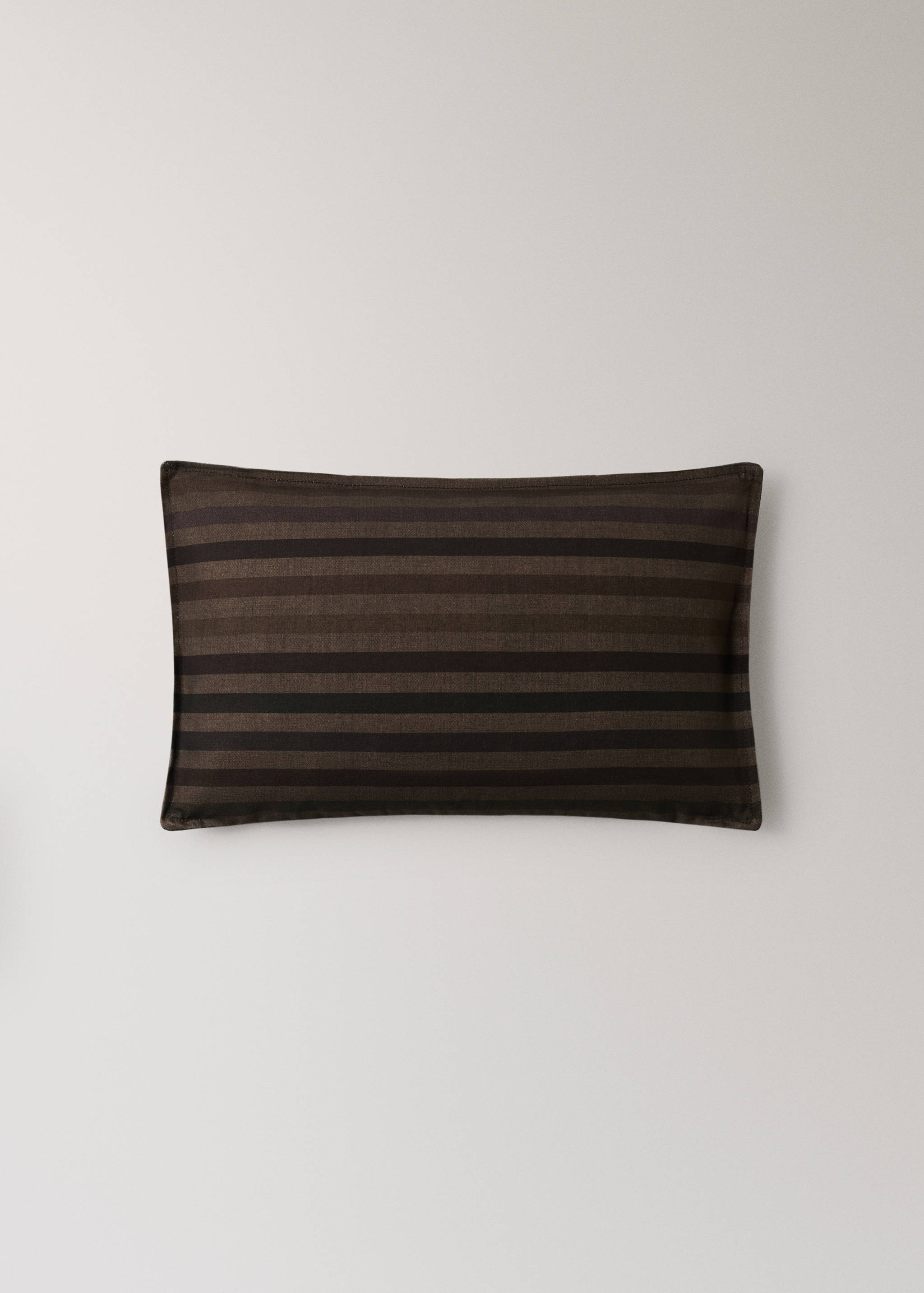 Cotton striped cushion cover 30x50 cm - Article without model