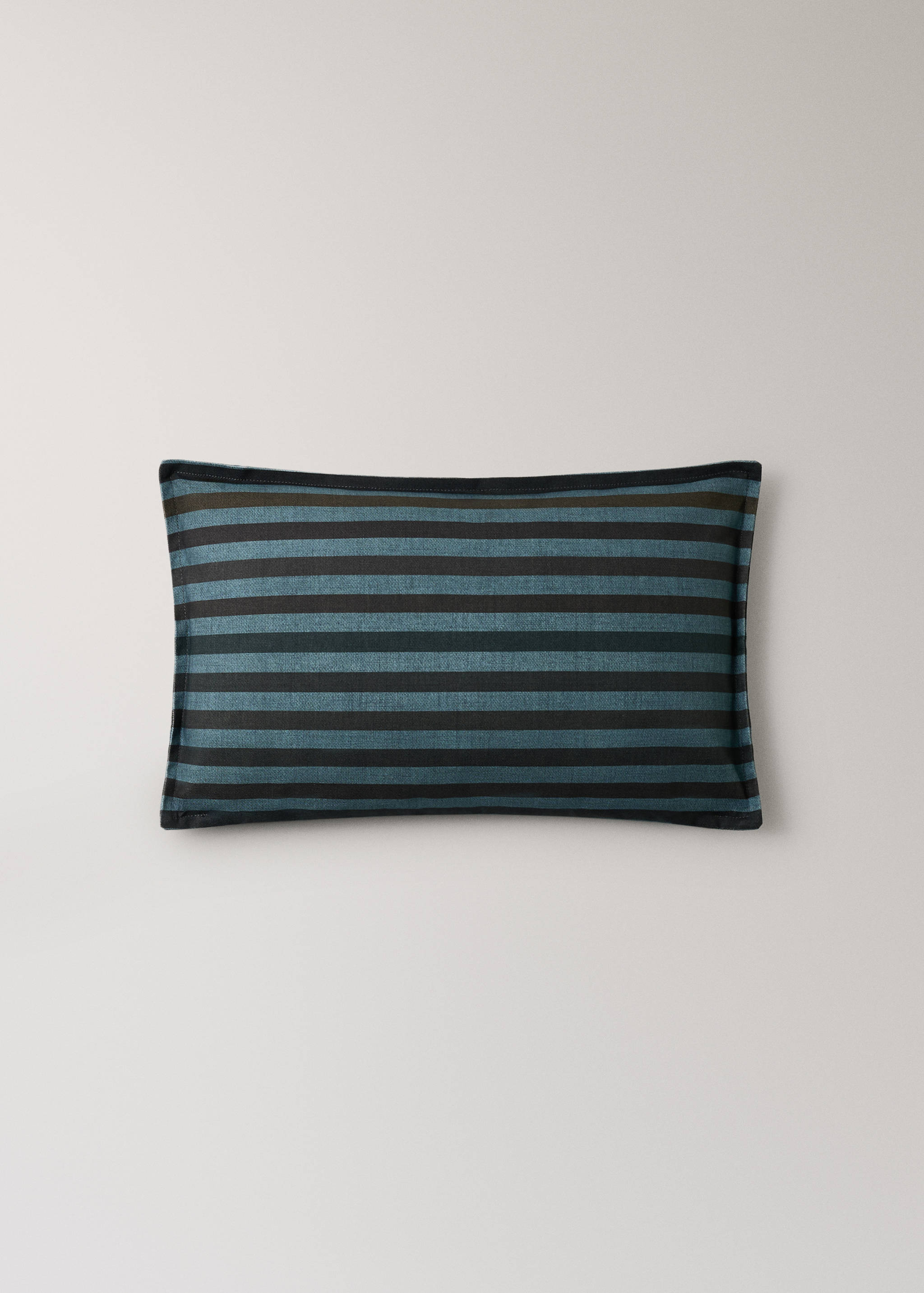 Cotton striped cushion cover 30x50 cm - Article without model