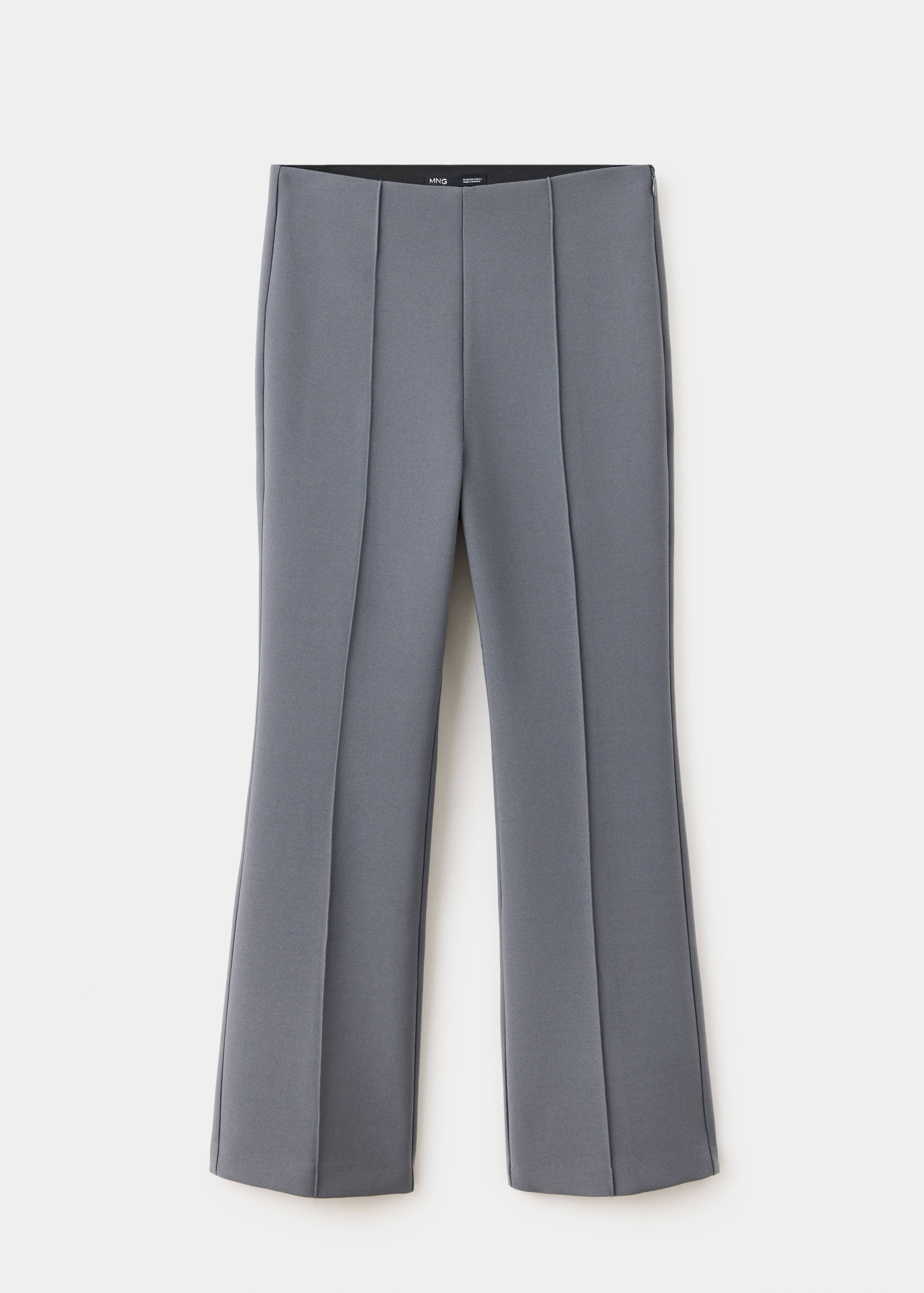 Straight-leg trousers with seam detail - Article without model