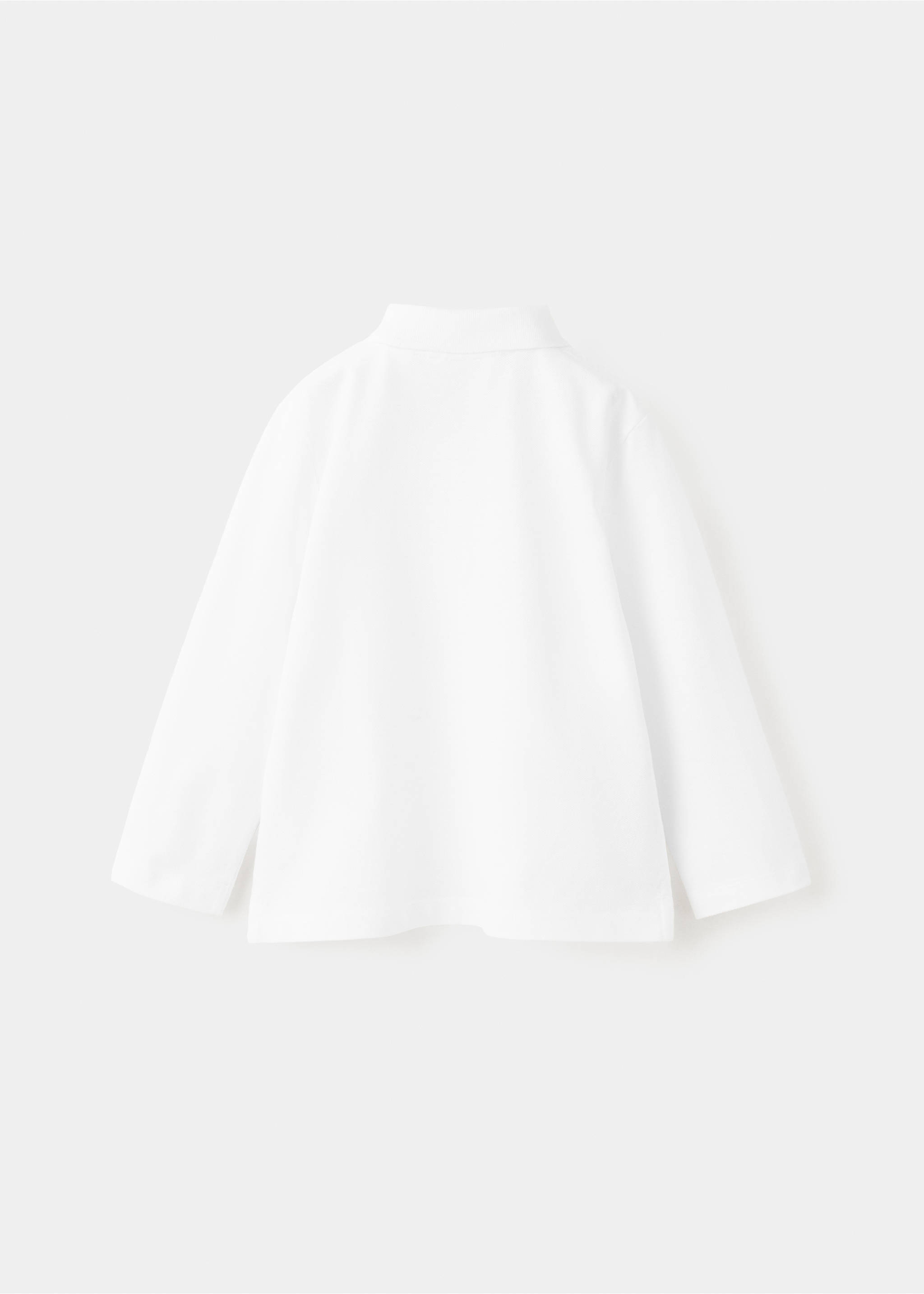 Polo shirt danib - Reverse of the article, White. Ref: 37044775-00.