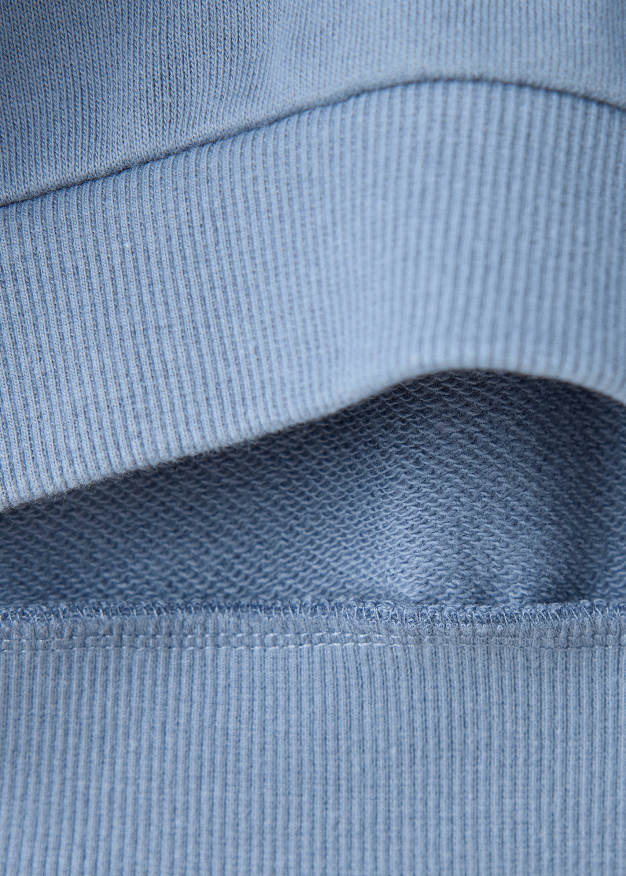 Sweat-shirt coton texturé - Détail de l'article 0