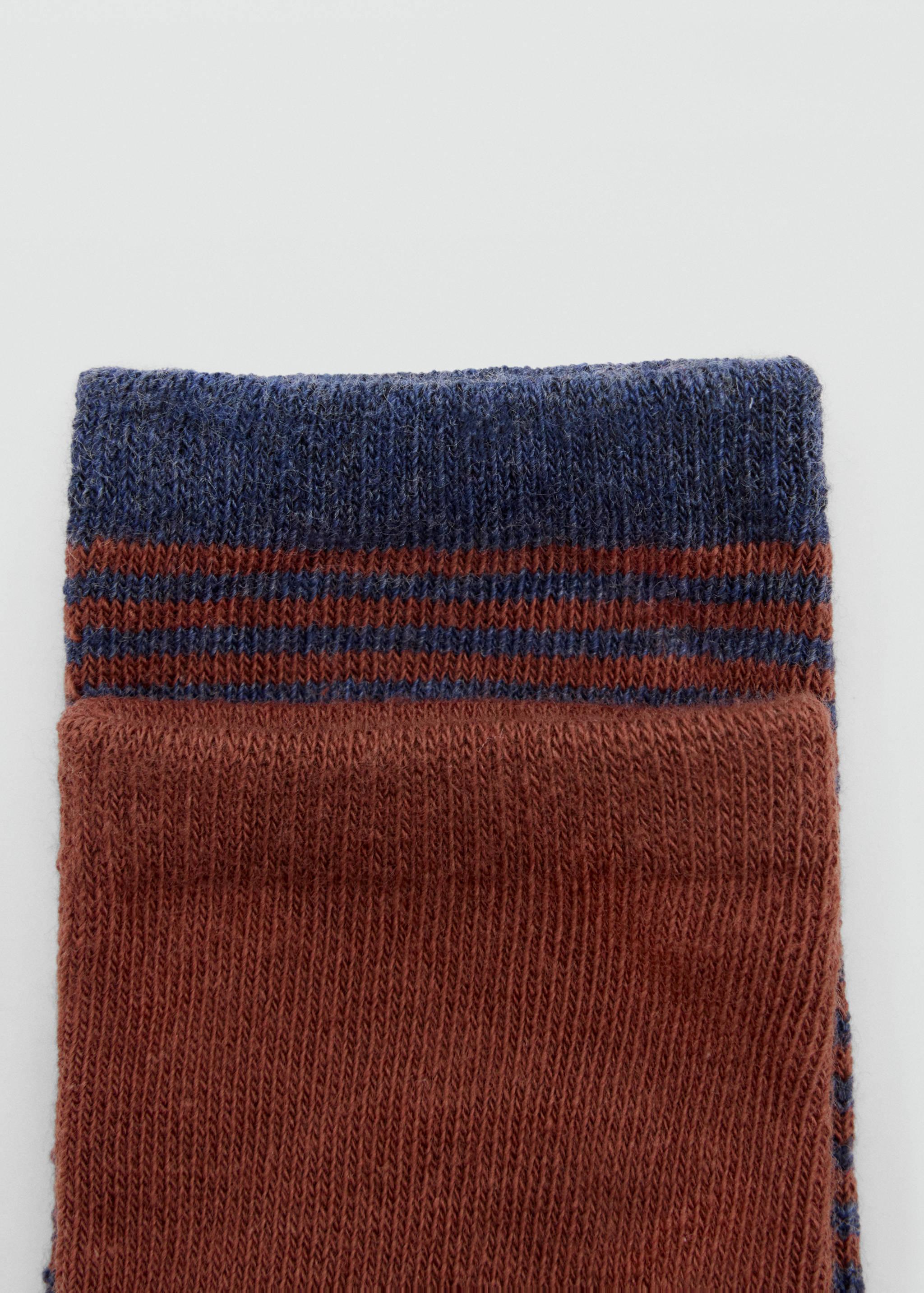 2 pack ribbed socks - Reverse of the article