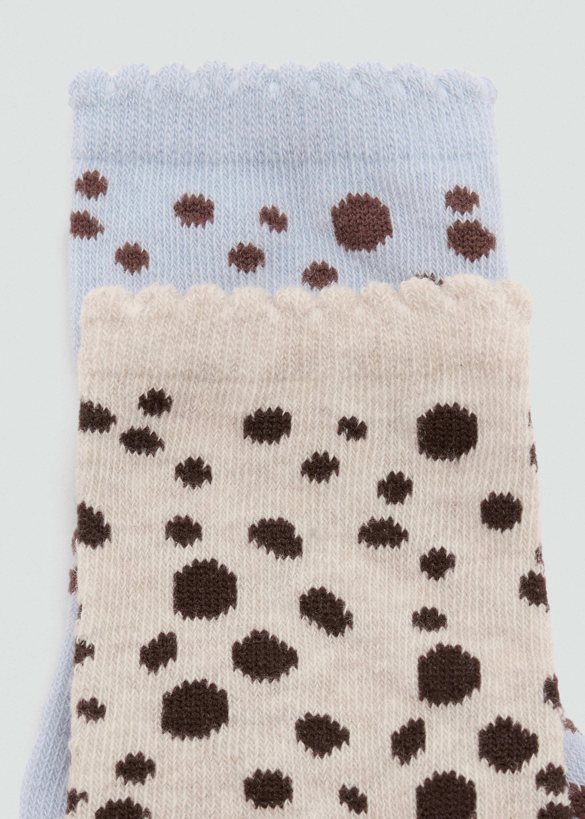2 pack printed socks - Reverse of the article