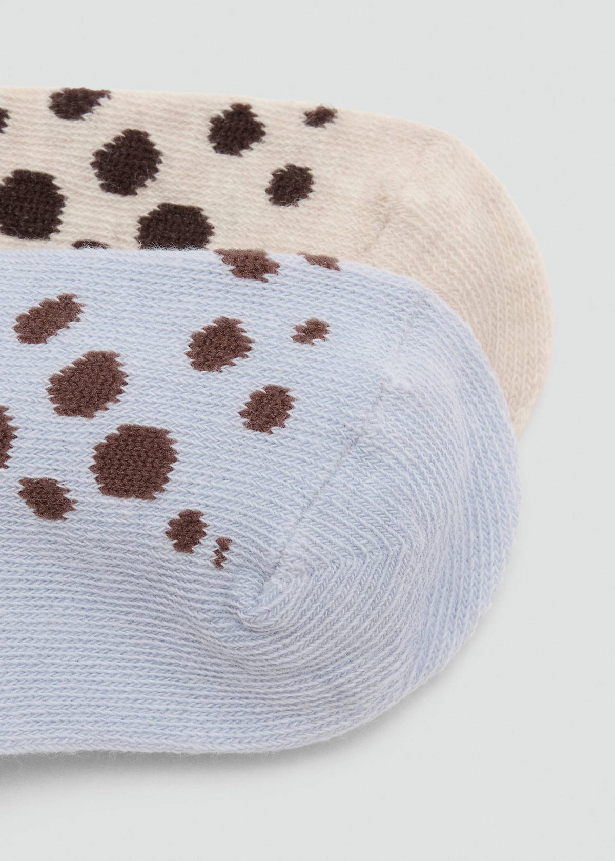2 pack printed socks — Sky Blue