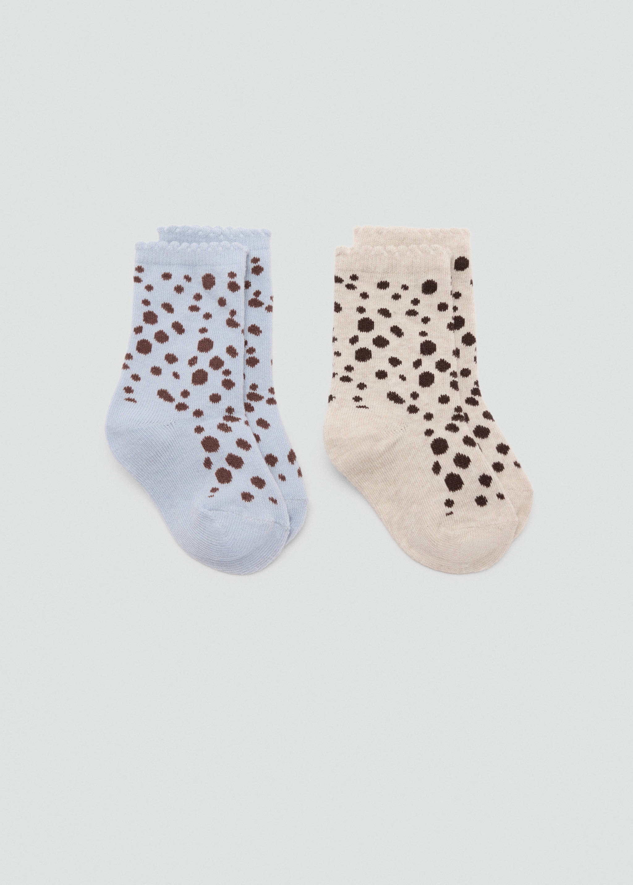2 pack printed socks - Article without model