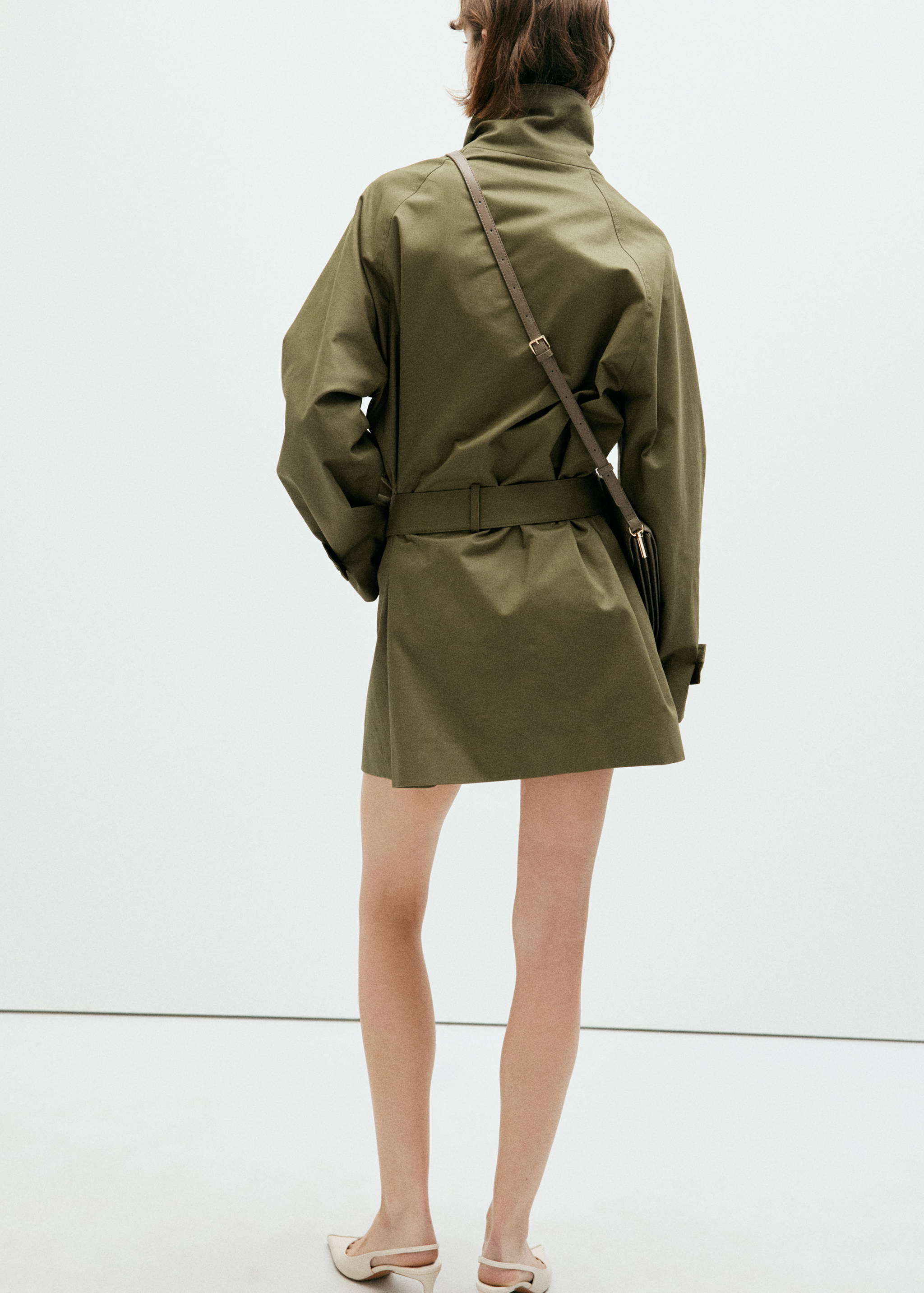 Trench coat mona - Обратная сторона изделия