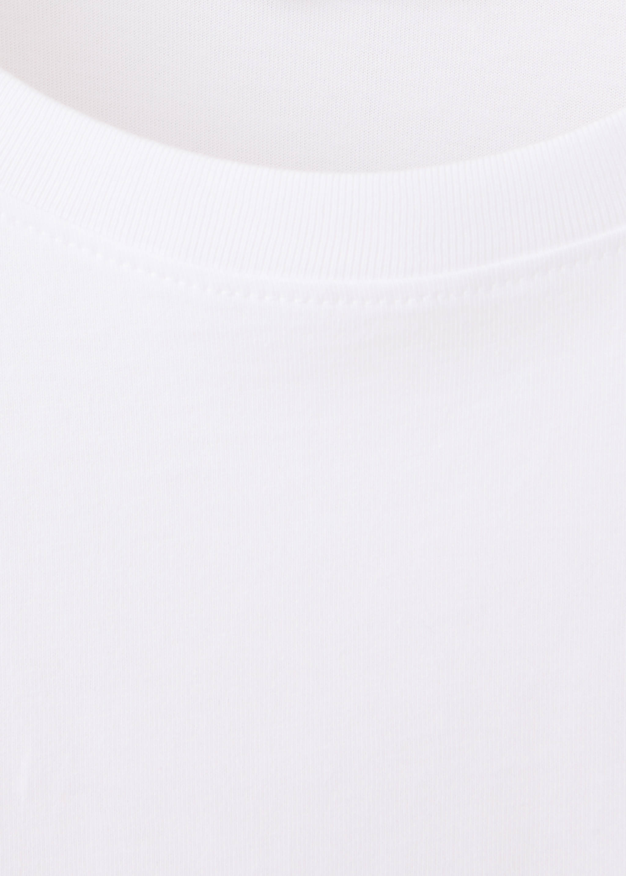 100% cotton embroidered t-shirt - Details of the article 8