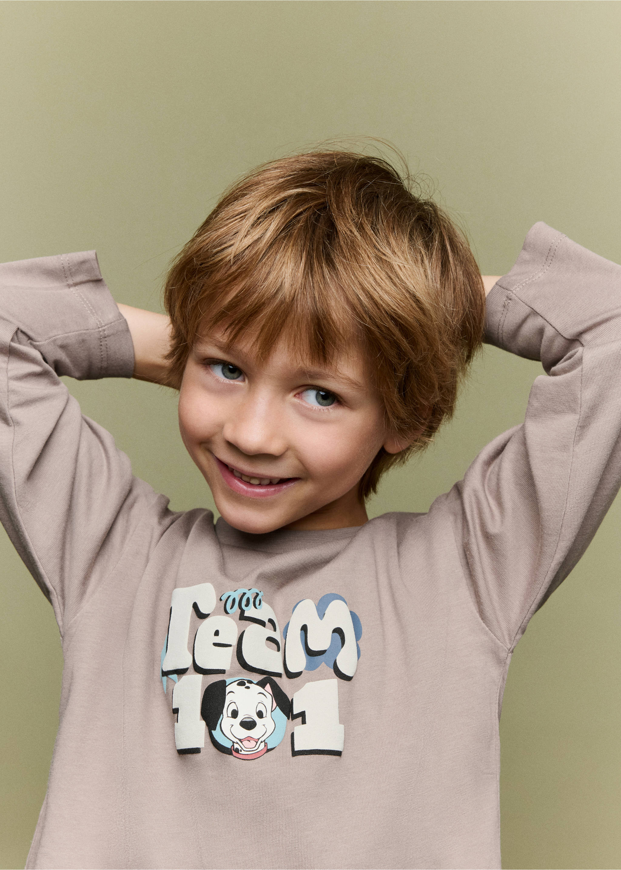 T-shirt Les 101 Dalmatiens - Détail de l'article 1, Marron moyen. Ref: 37044796-00.