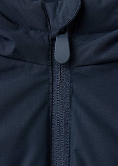 Quilted gilet with hood — Navy 4