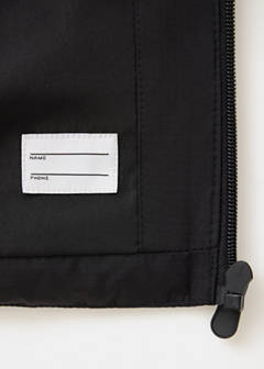 Quilted gilet with hood — Black 6