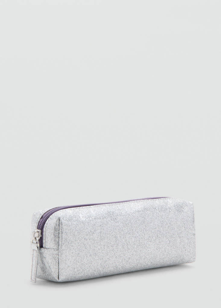 Glitter case — Silver