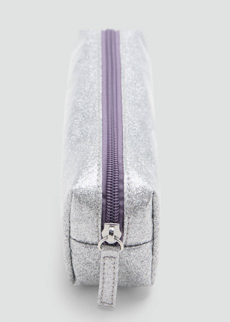 Glitter case — Silver