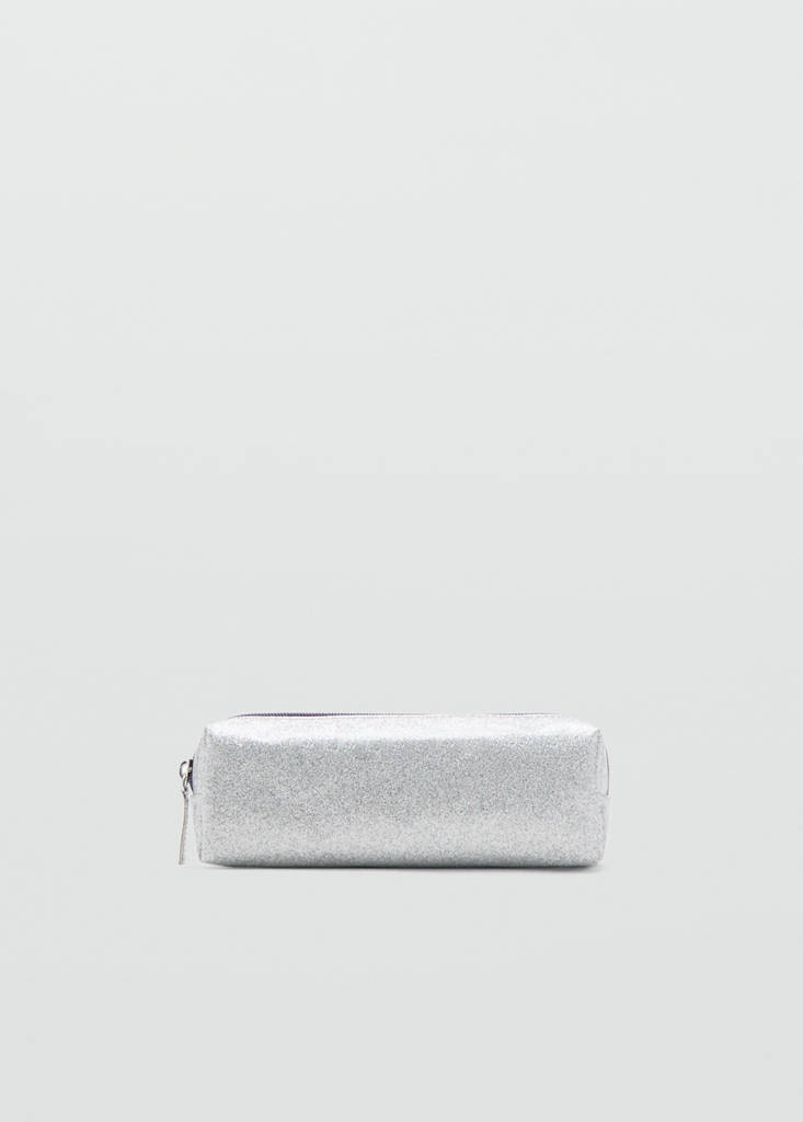 Glitter case — Silver