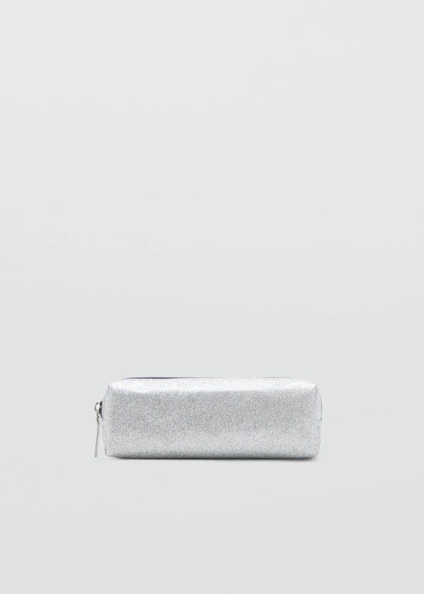 Glitter case — Silver