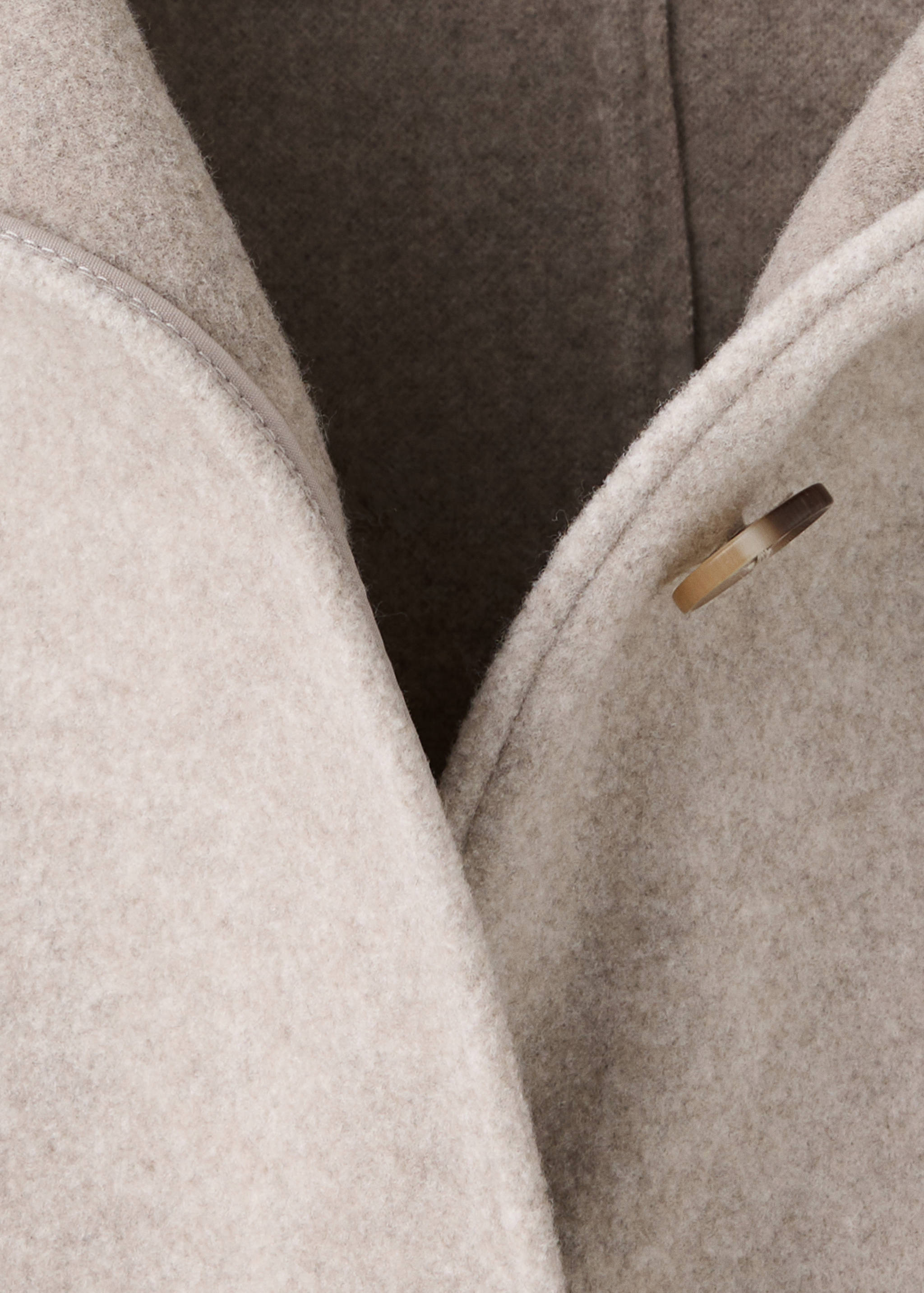Long cloth coat - Details of the article 8
