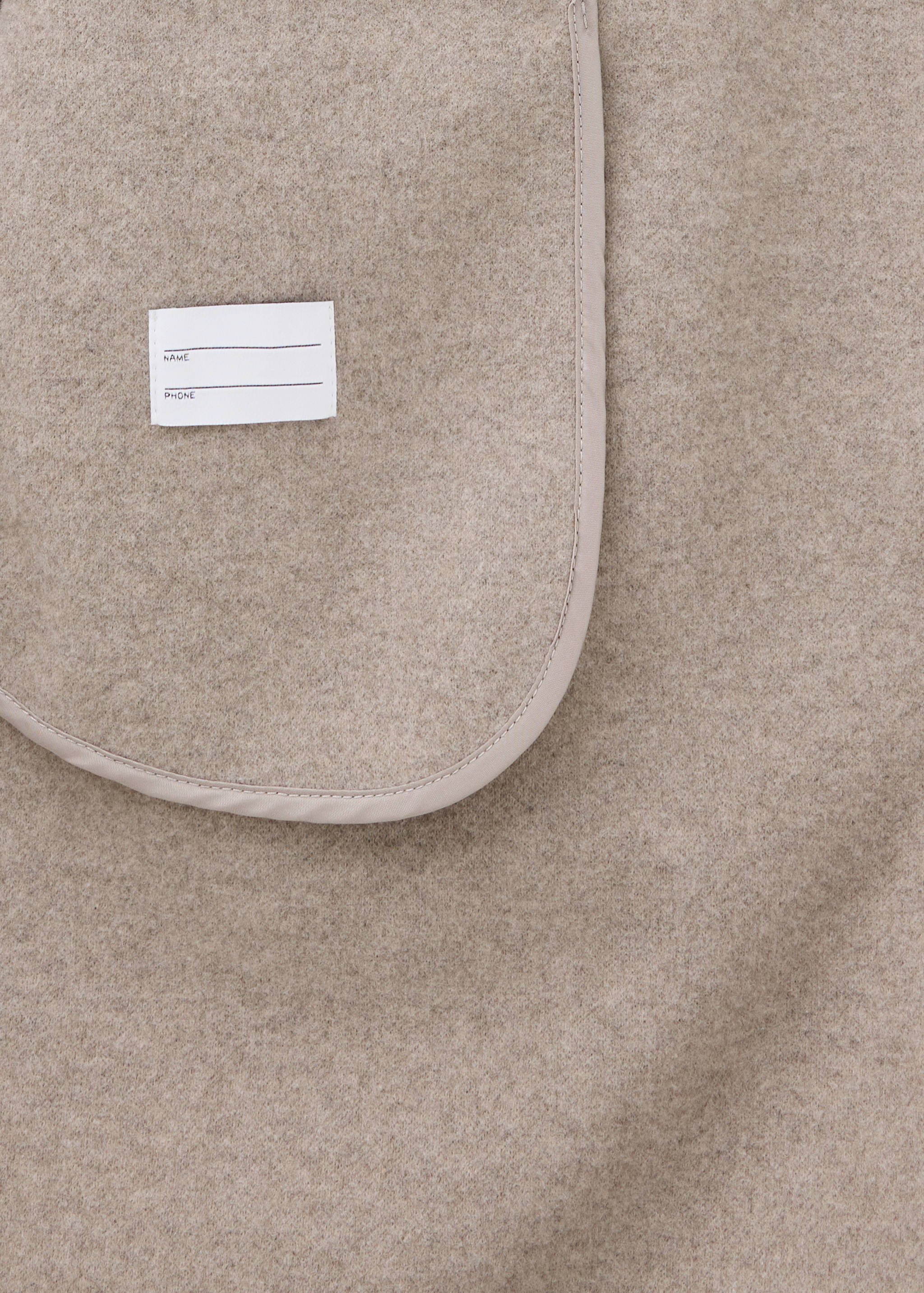 Long cloth coat - Details of the article 0