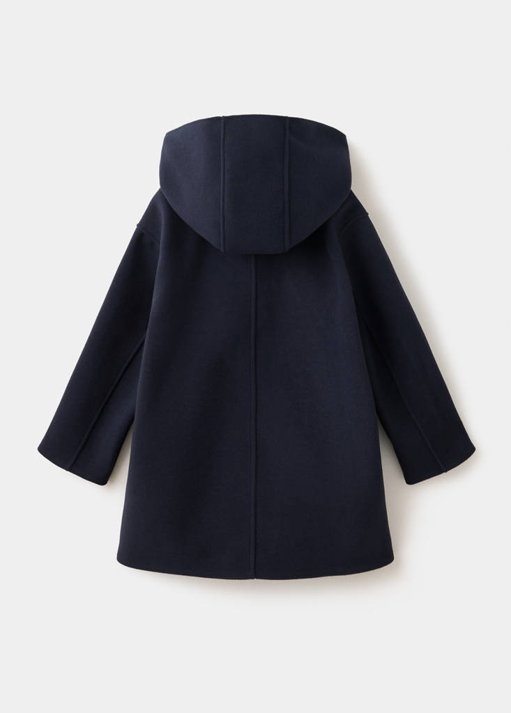 Long cloth coat — Navy