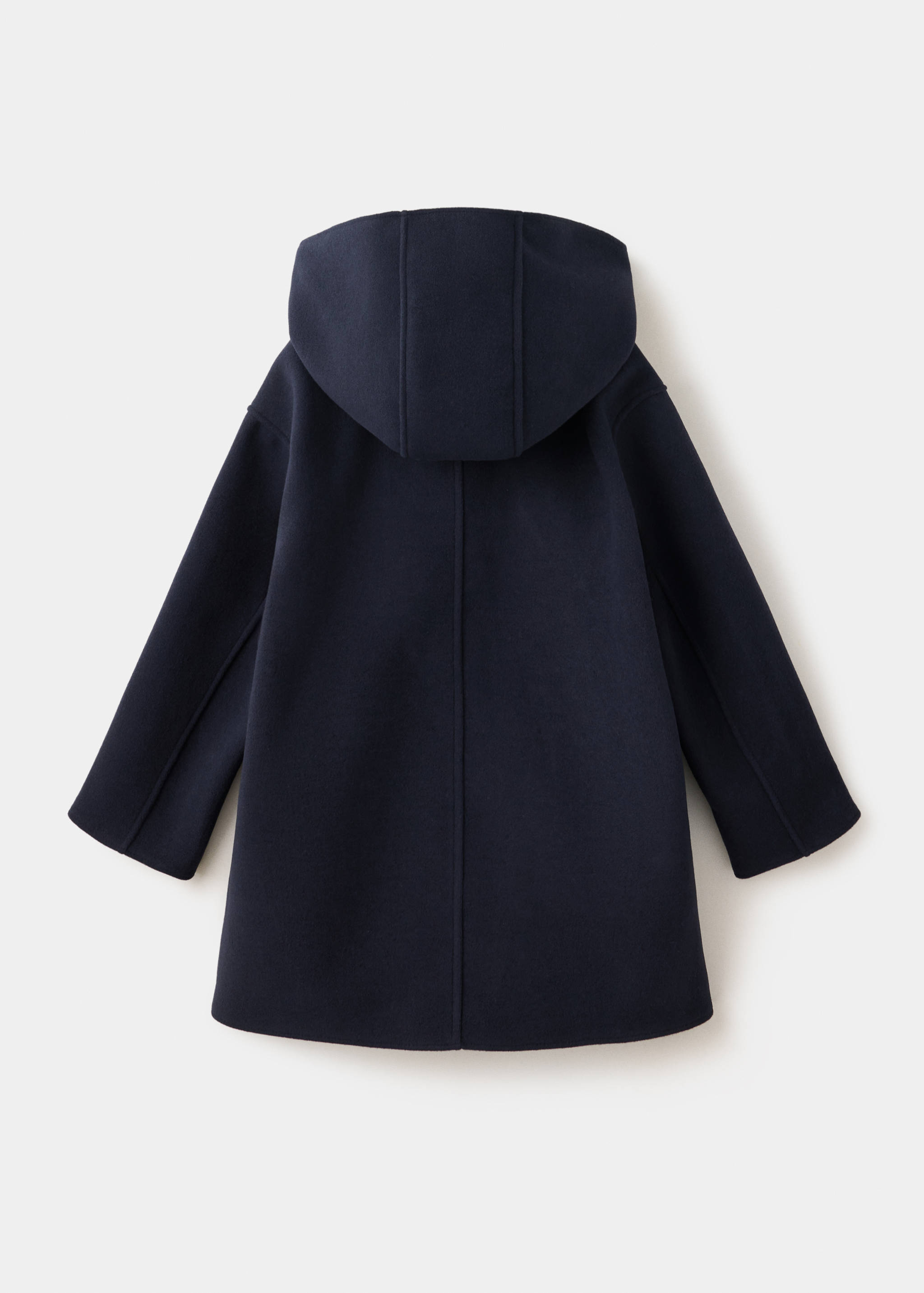Long cloth coat - Reverse of the article