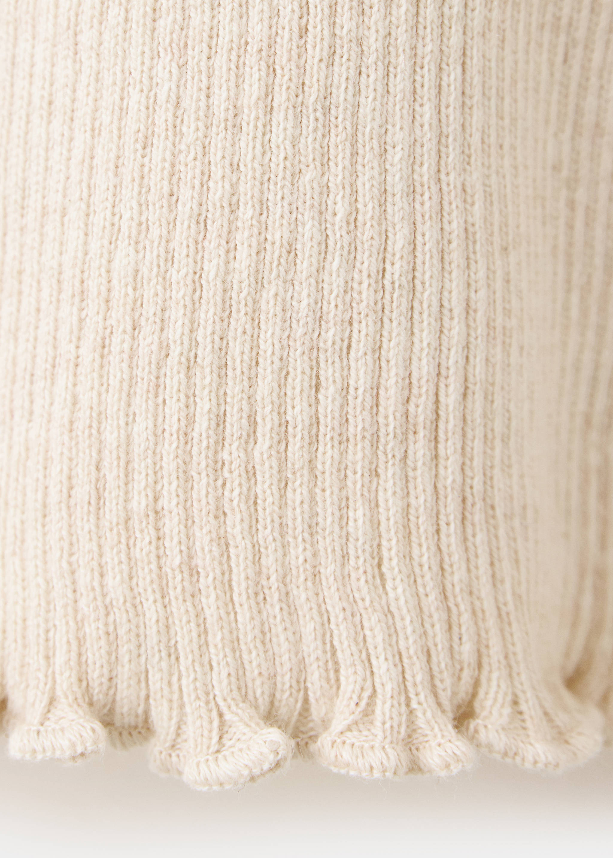 Ribbed cotton-blend sweater - Details of the article 8