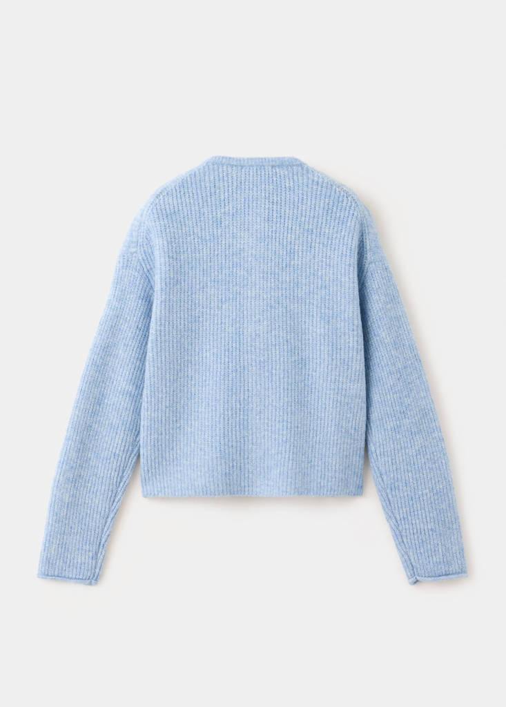 Chunky rib-knit cardigan - thumbnail 9
