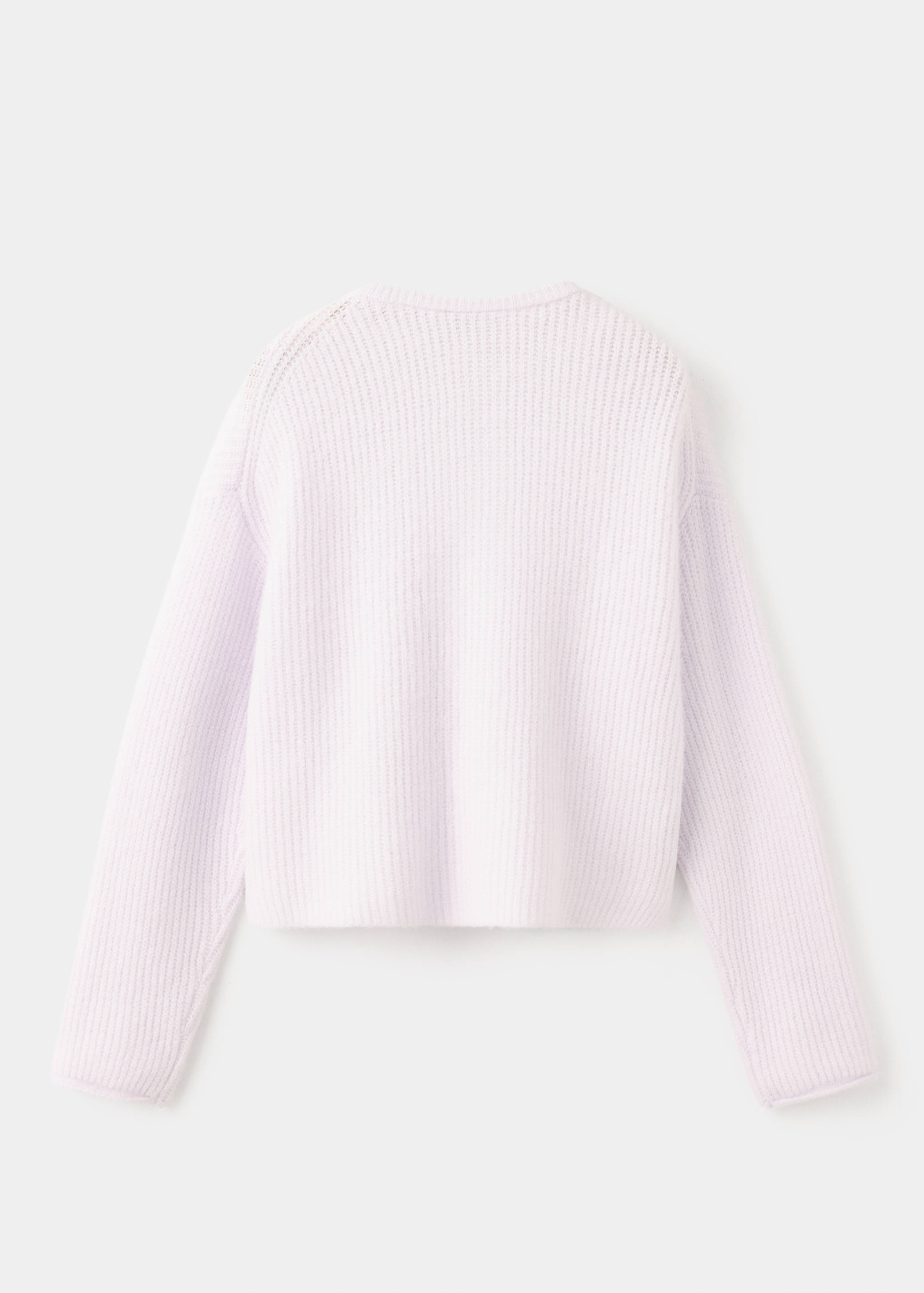 Chunky rib-knit cardigan - Reverse of the article