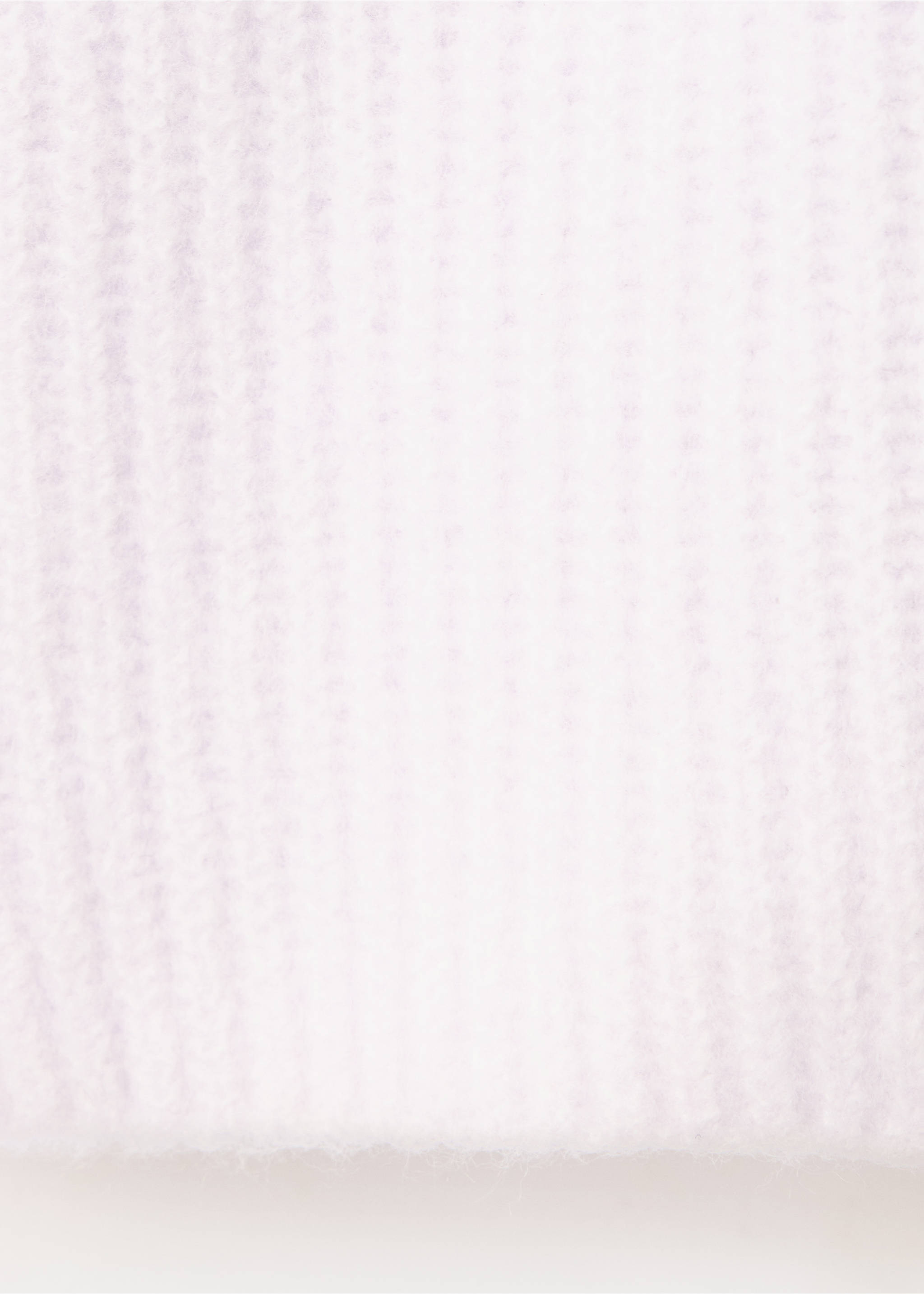 Chunky rib-knit cardigan - Details of the article 0, Light/Pastel Purple. Ref: 37045162-00.