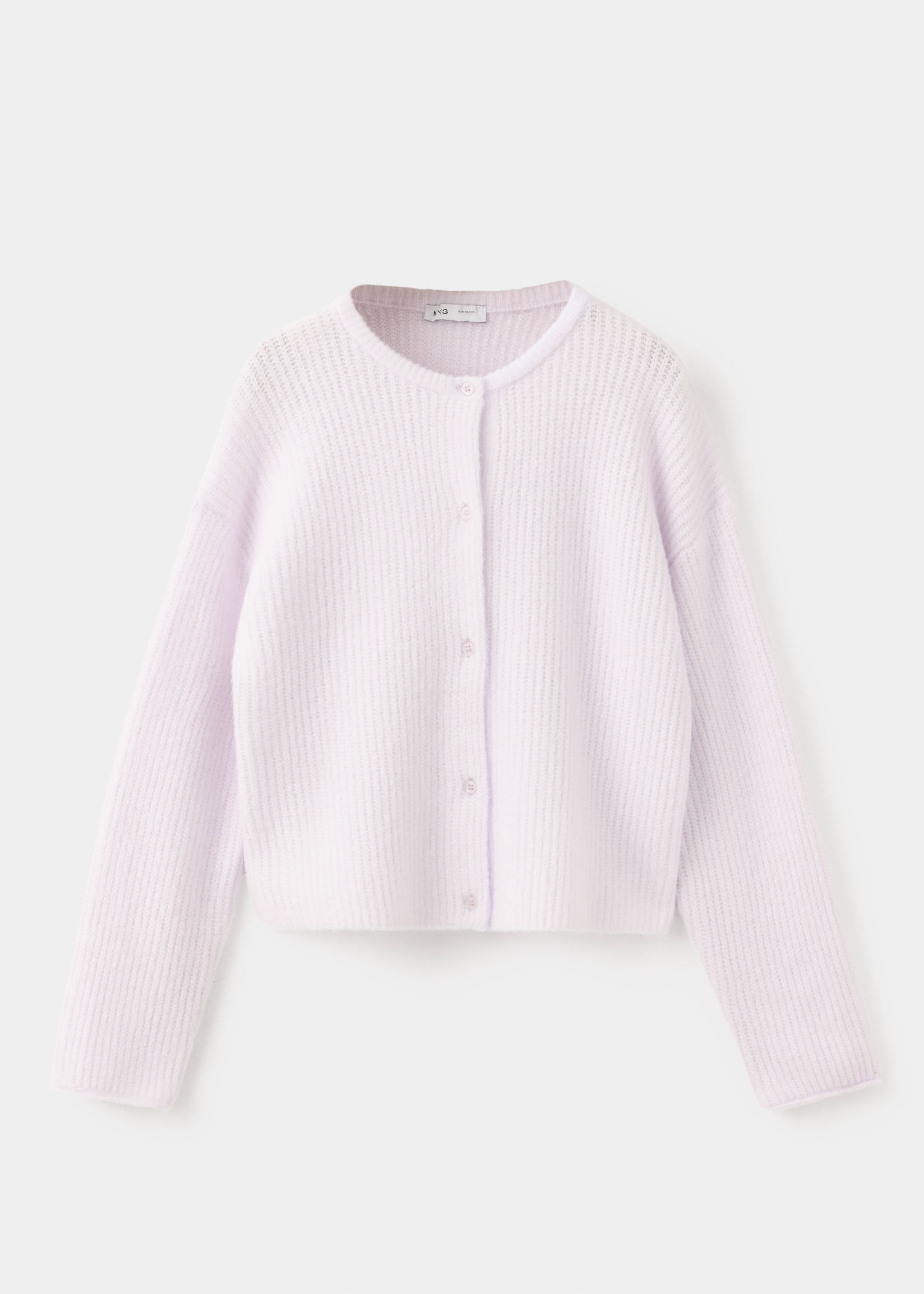 Chunky rib-knit cardigan - Article without model