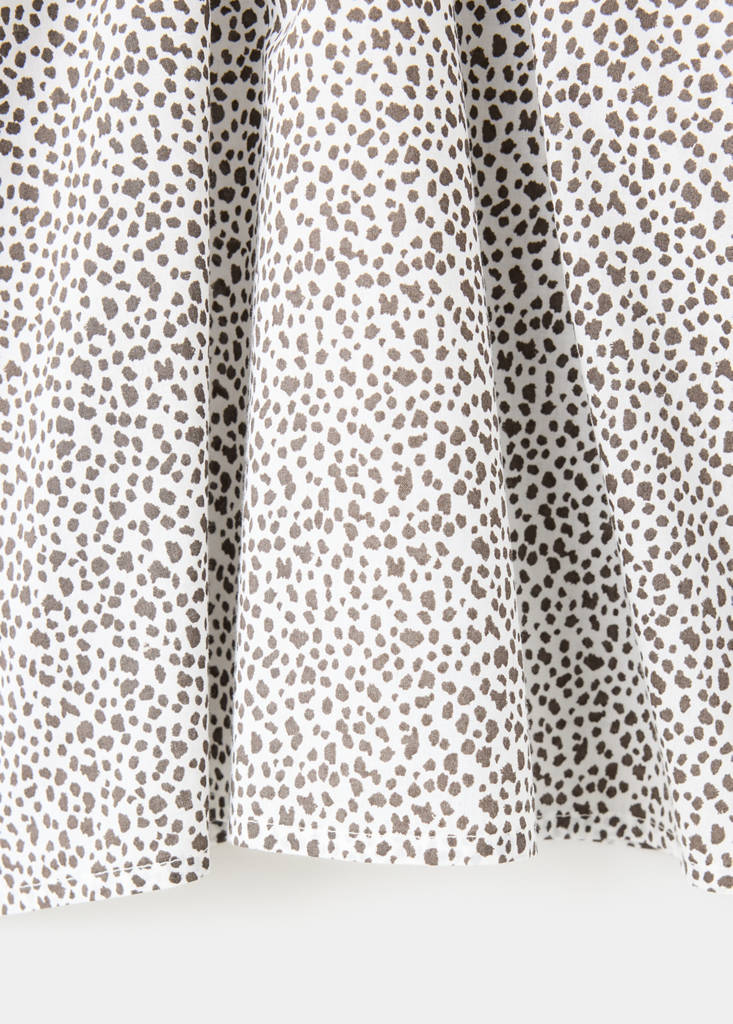 Animal print cotton blouse - thumbnail 7