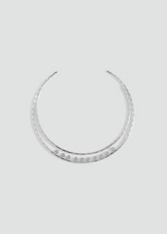 Rigid metal choker — Silver 1