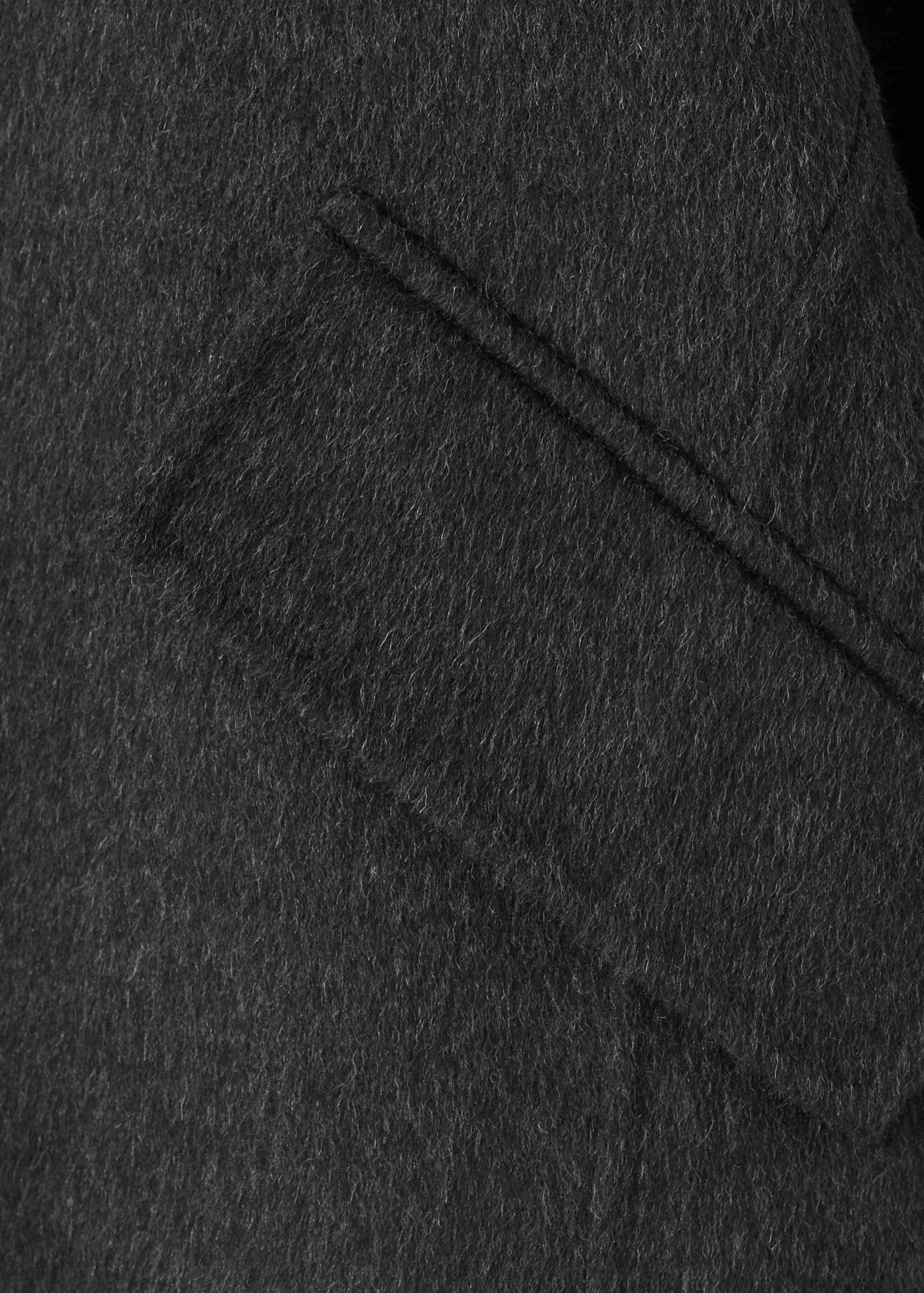 Wool funnel-neck jacket - Details of the article 8