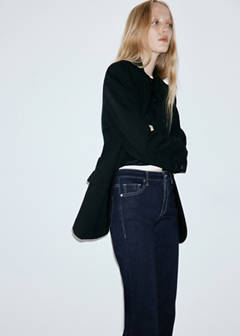Sienna flared cropped jeans — Open Blue 4