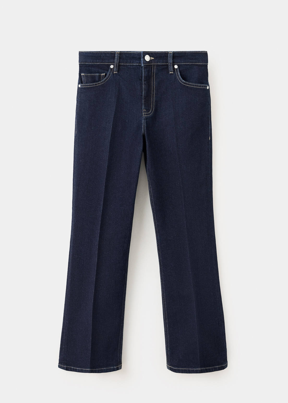 Sienna flared cropped jeans — Open Blue
