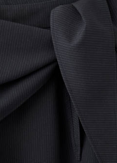 Pinstripe bandana trousers — Navy 7