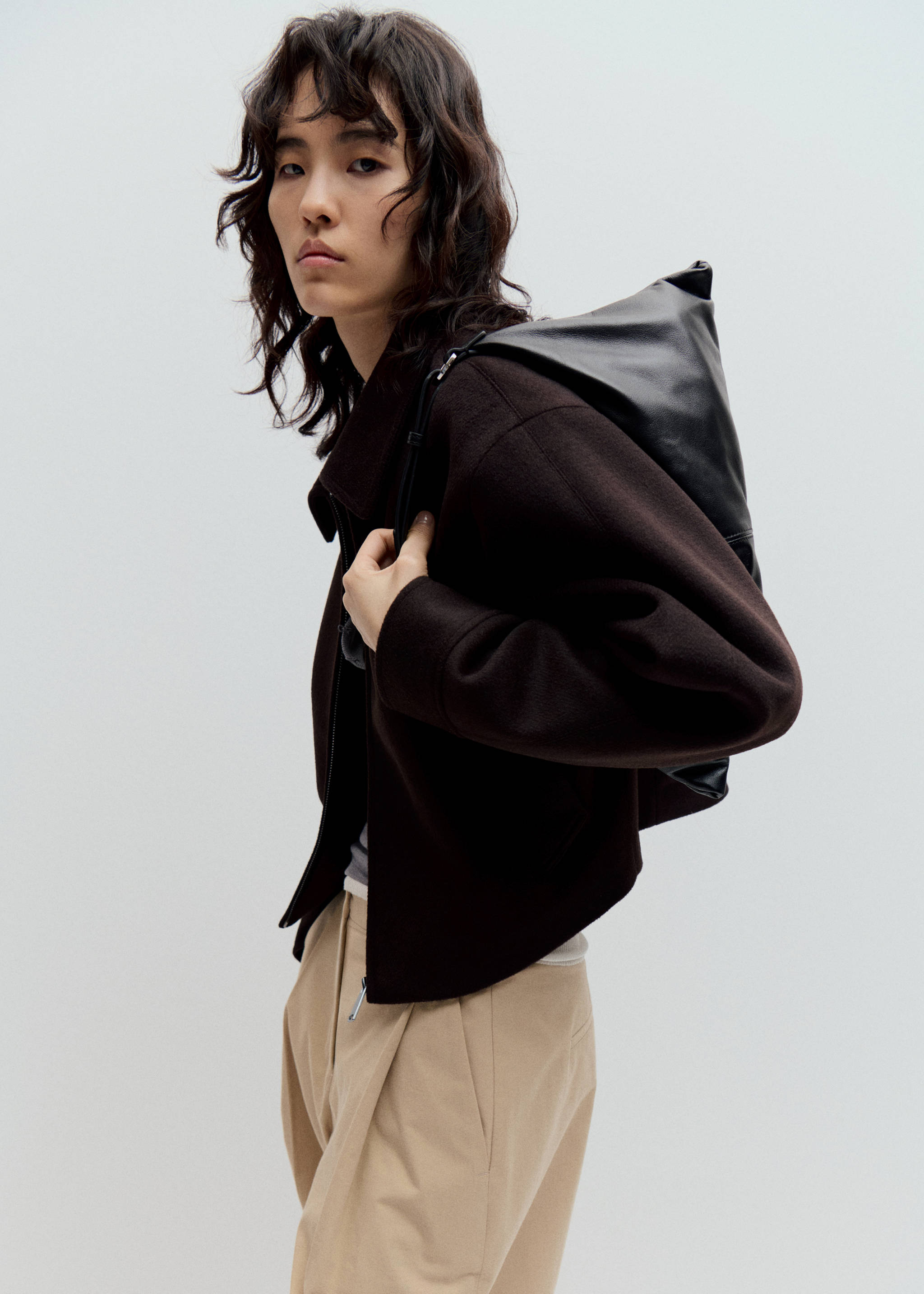 Chaqueta bomber lana - Detalle del artículo 1