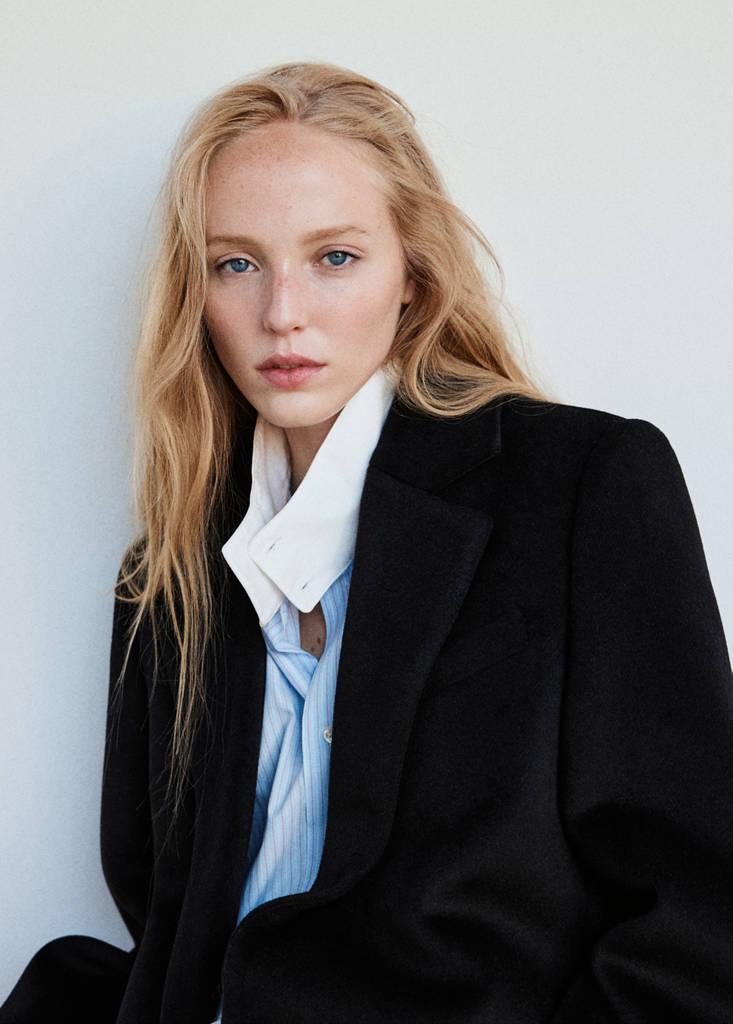 Double-breasted wool coat - thumbnail 5