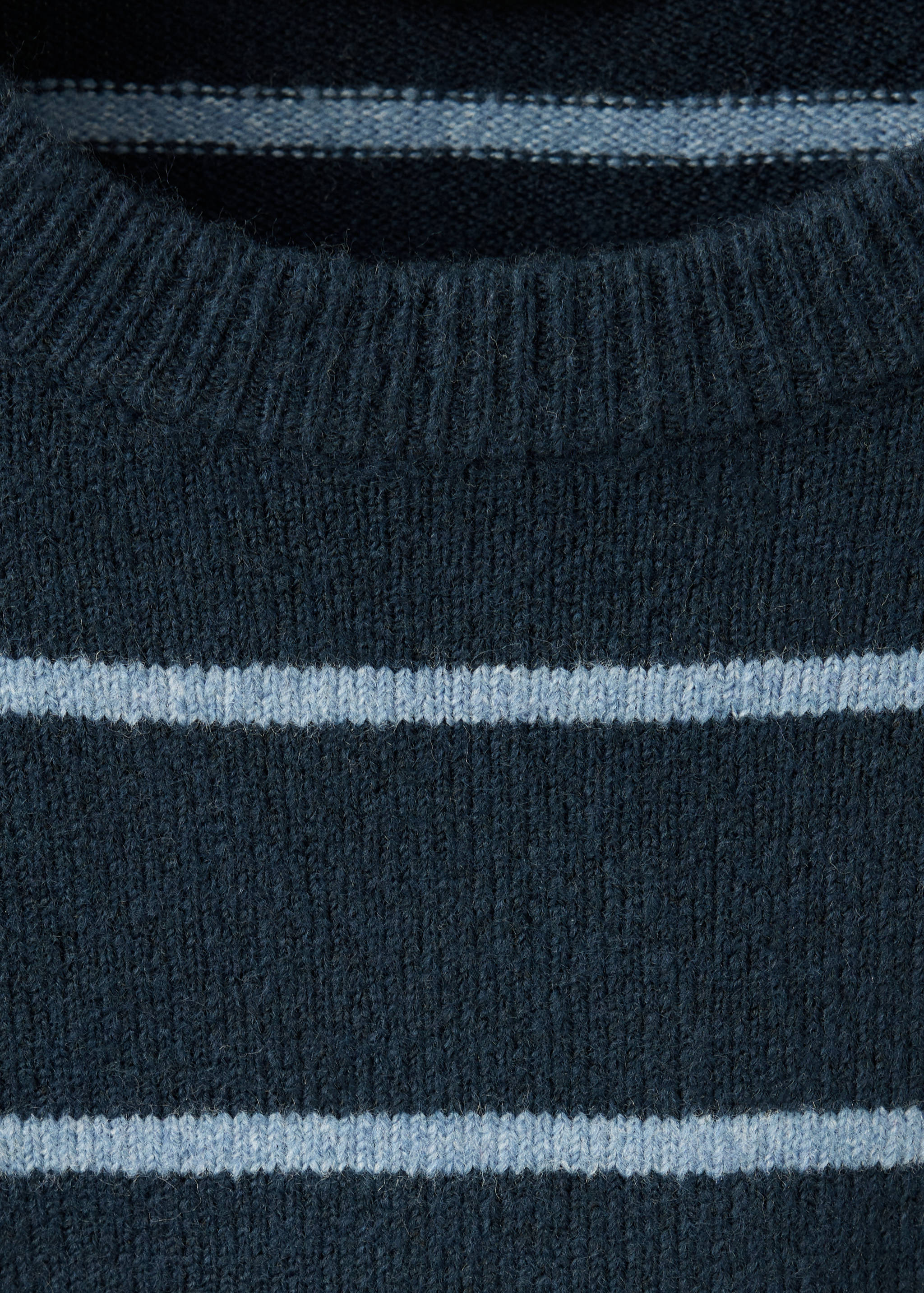 Contrasting stripes sweater - Details of the article 8