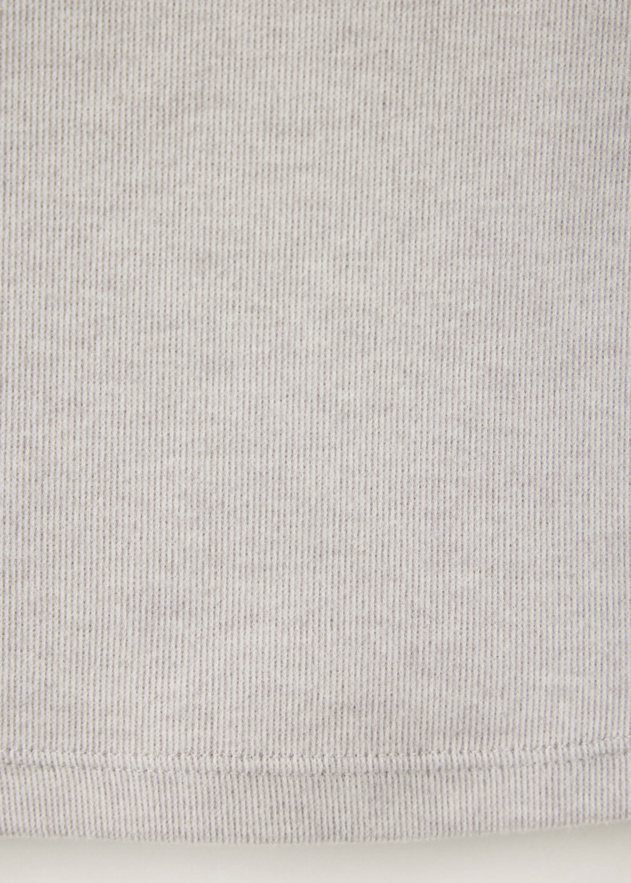 High-neck ruched T-shirt - Details of the article 0