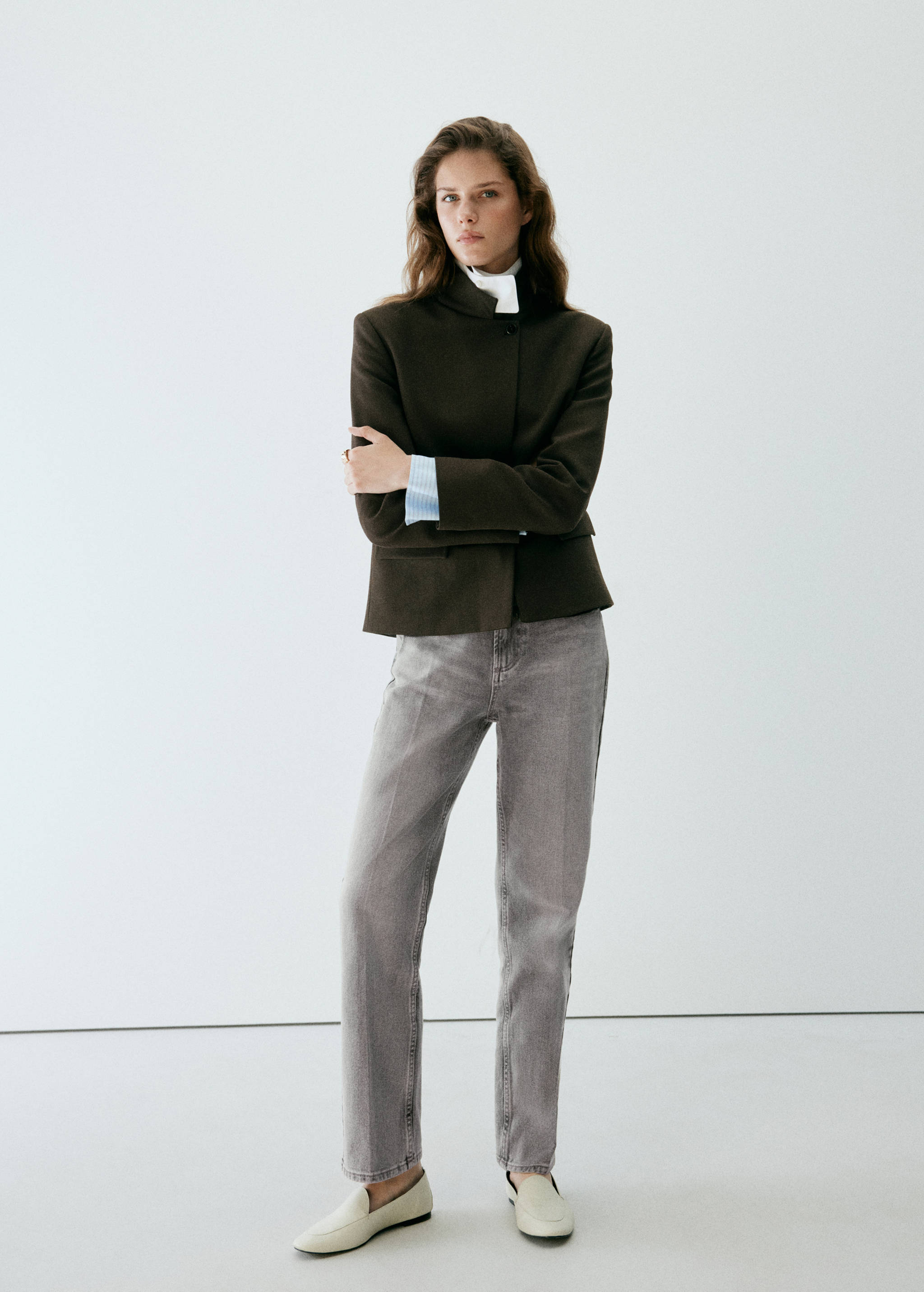High waist jeans - General plane
