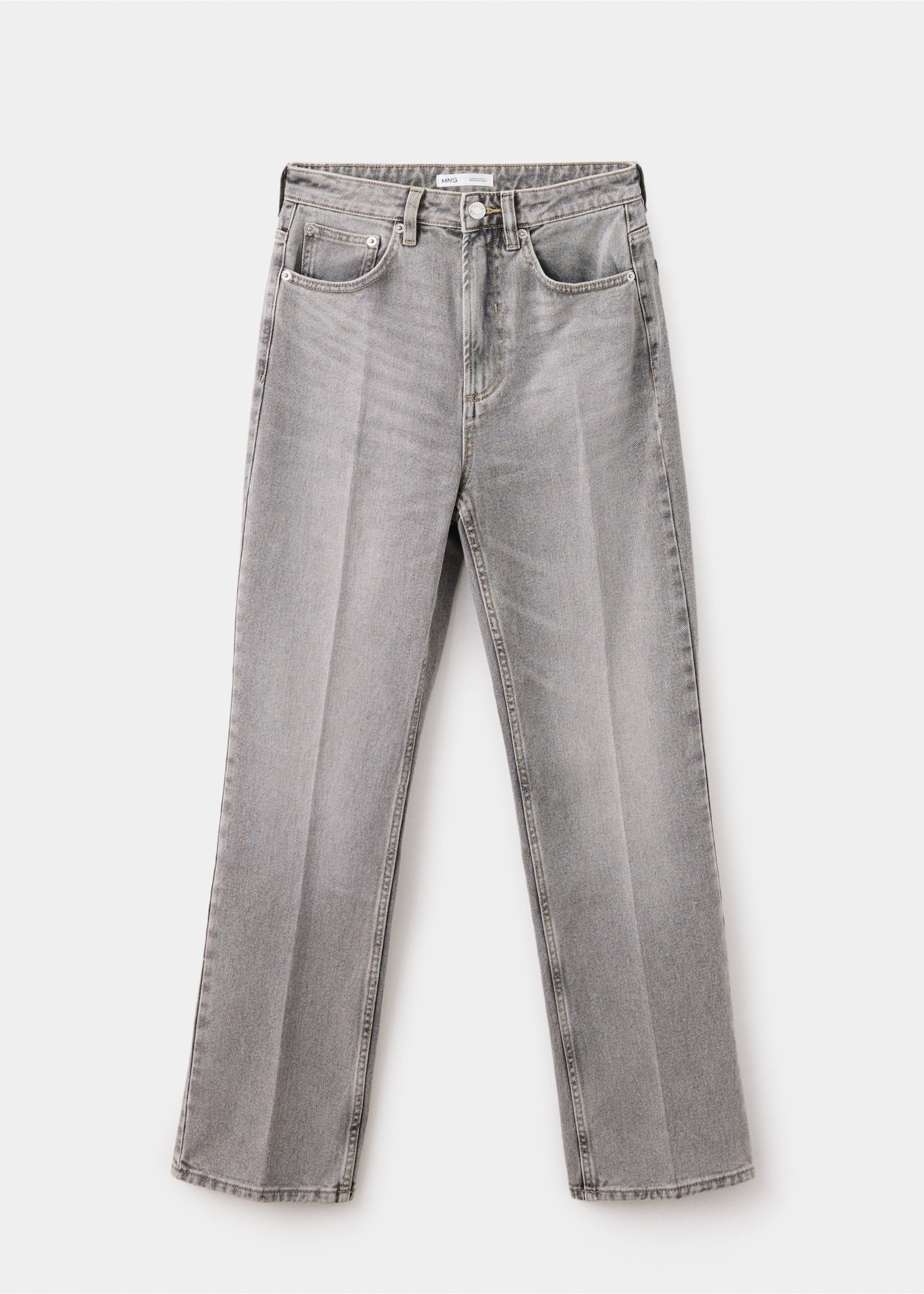High waist jeans - Article without model, Denim Grey. Ref: 37045852-00.