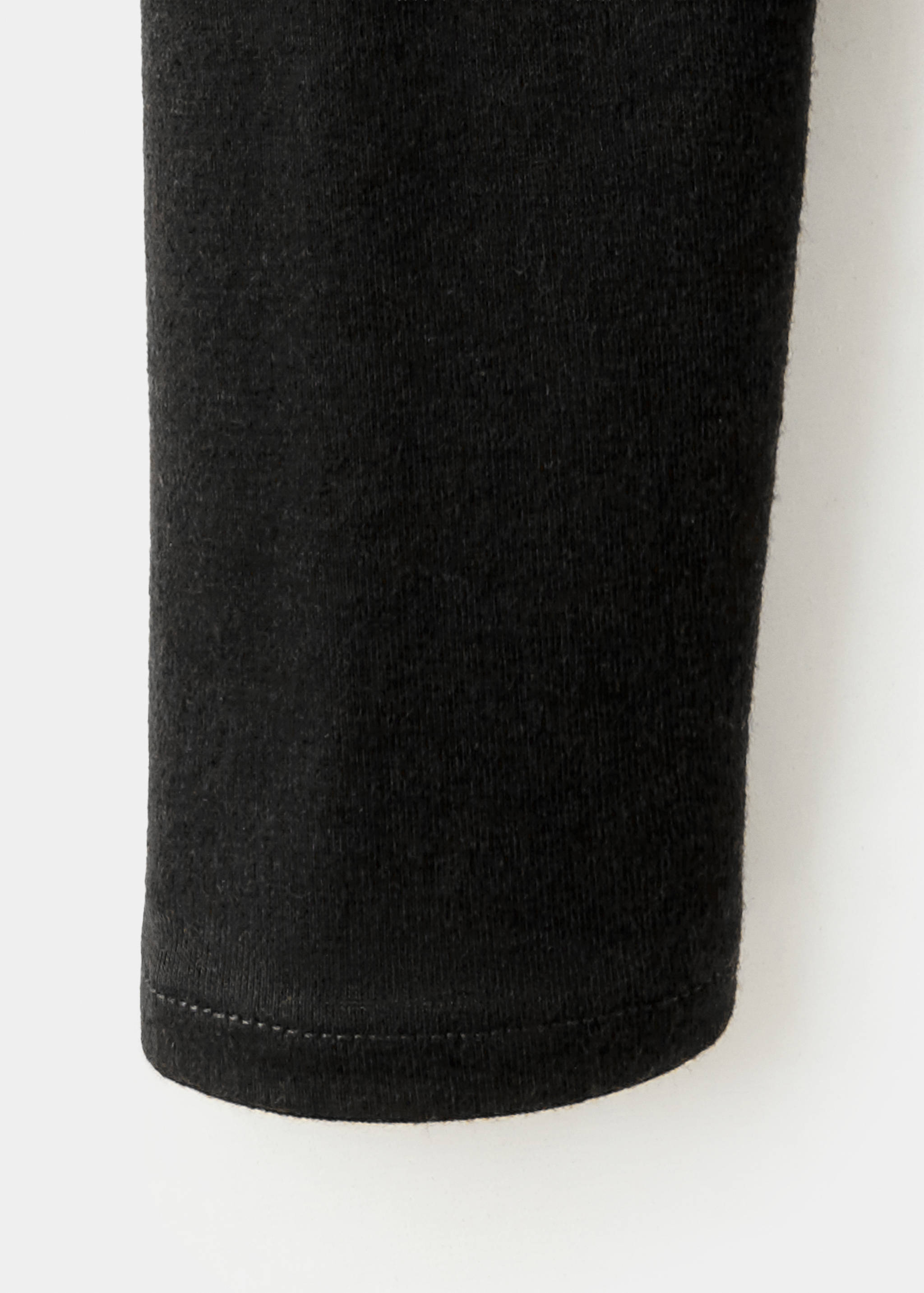 Fitted T-shirt with lace trim - Details of the article 0