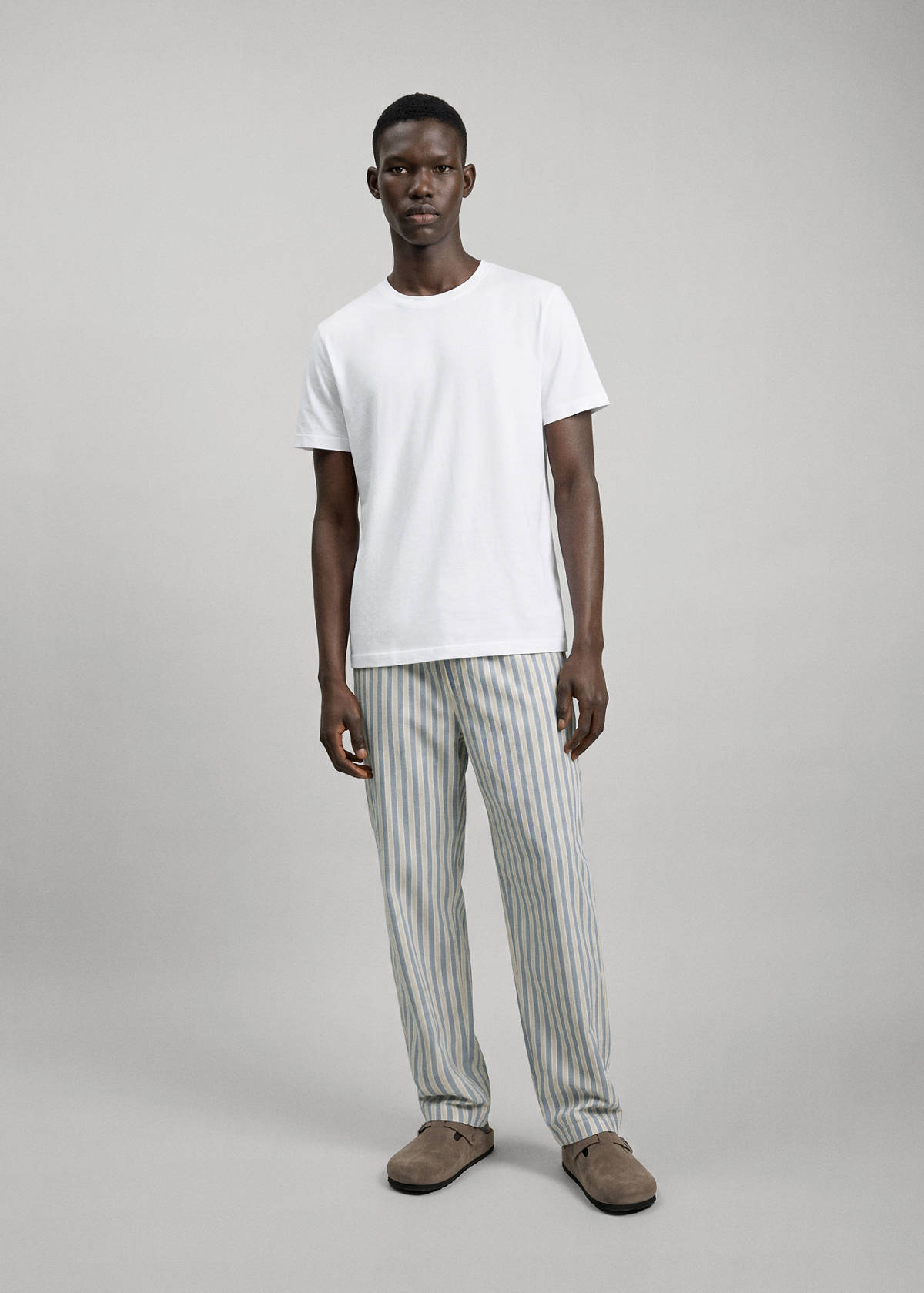 Striped pyjama set — Off White
