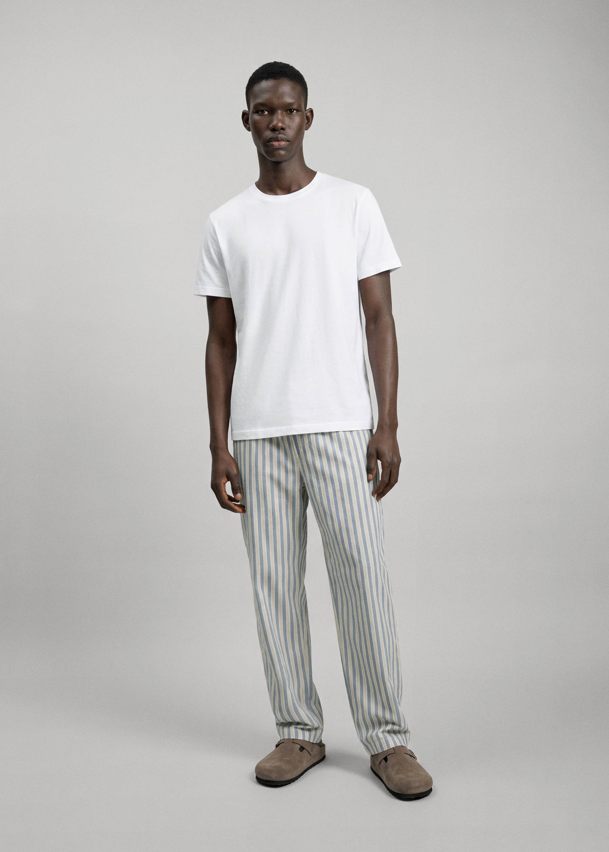 Striped pyjama set - General plane