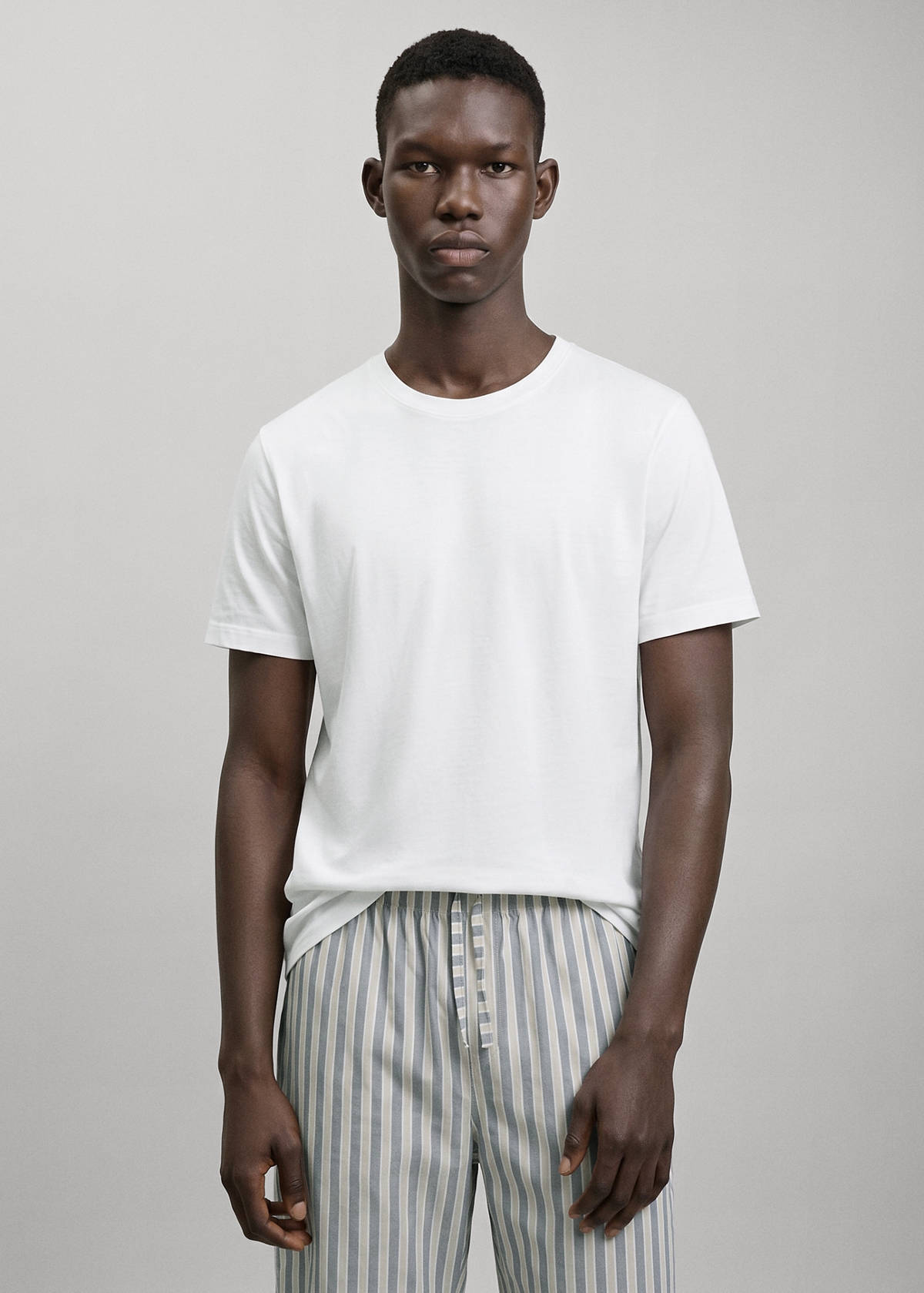 Striped pyjama set — Off White