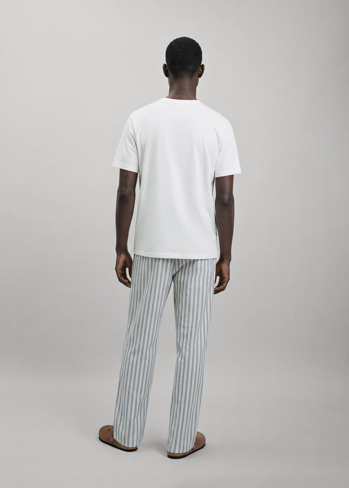 Striped pyjama set — Off White