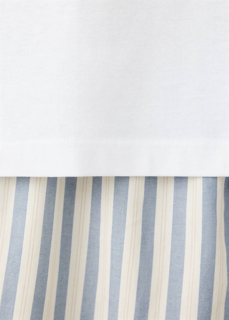 Striped pyjama set — Off White