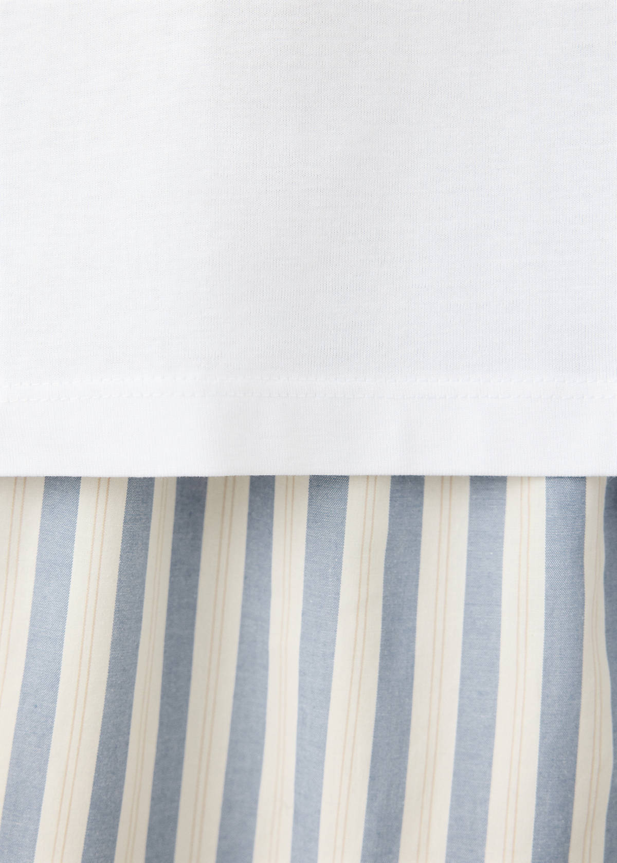 Striped pyjama set — Off White