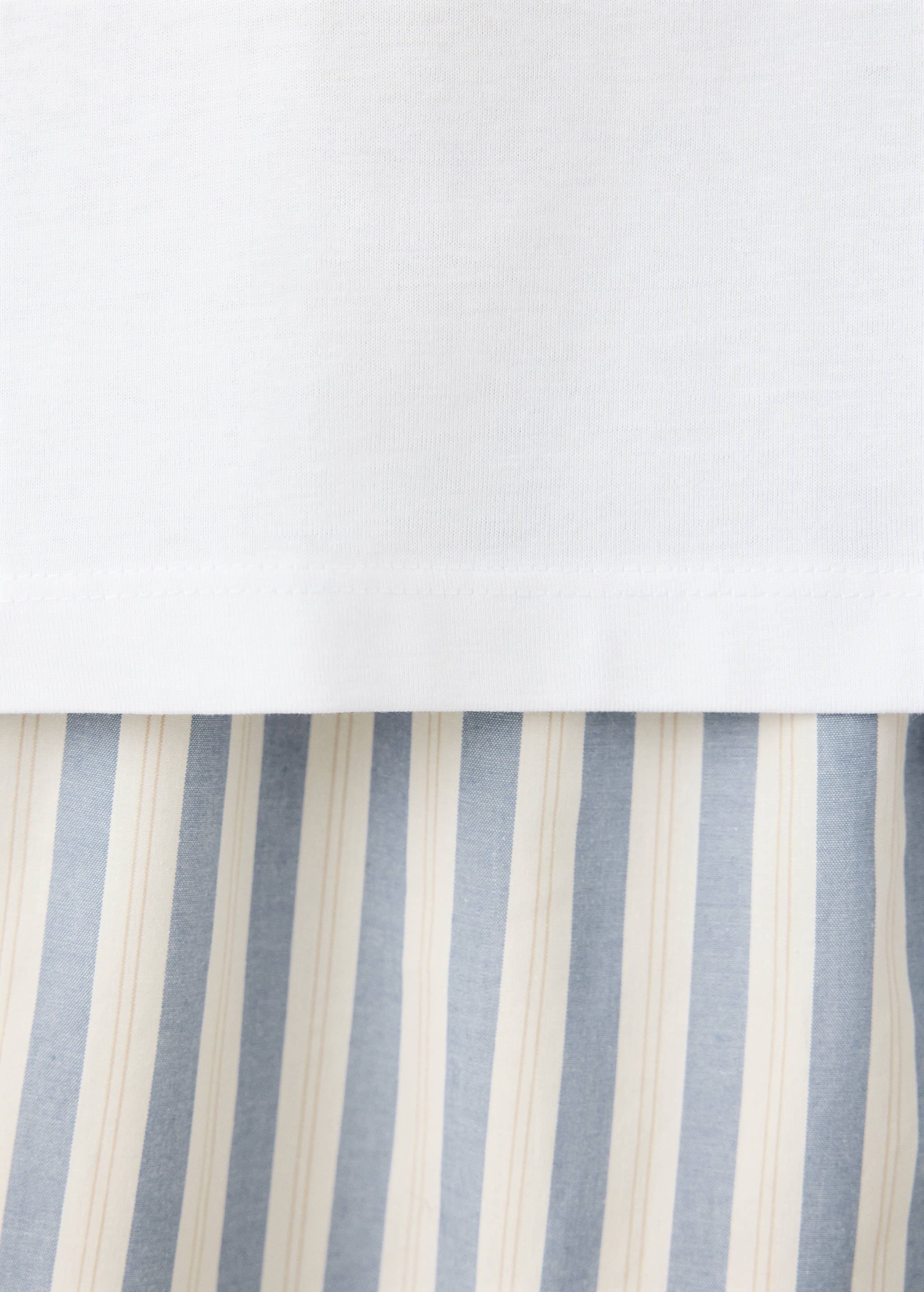 Striped pyjama set - Details of the article 8